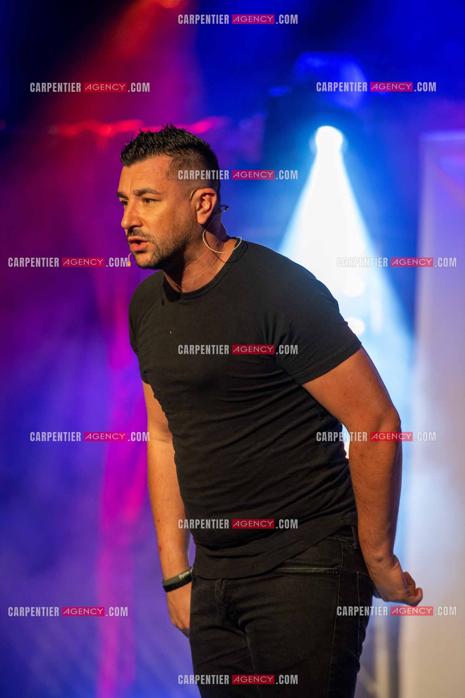 L'humoriste Anthony Joubert en tournée sur le sud de la France.  ( Exclusif )