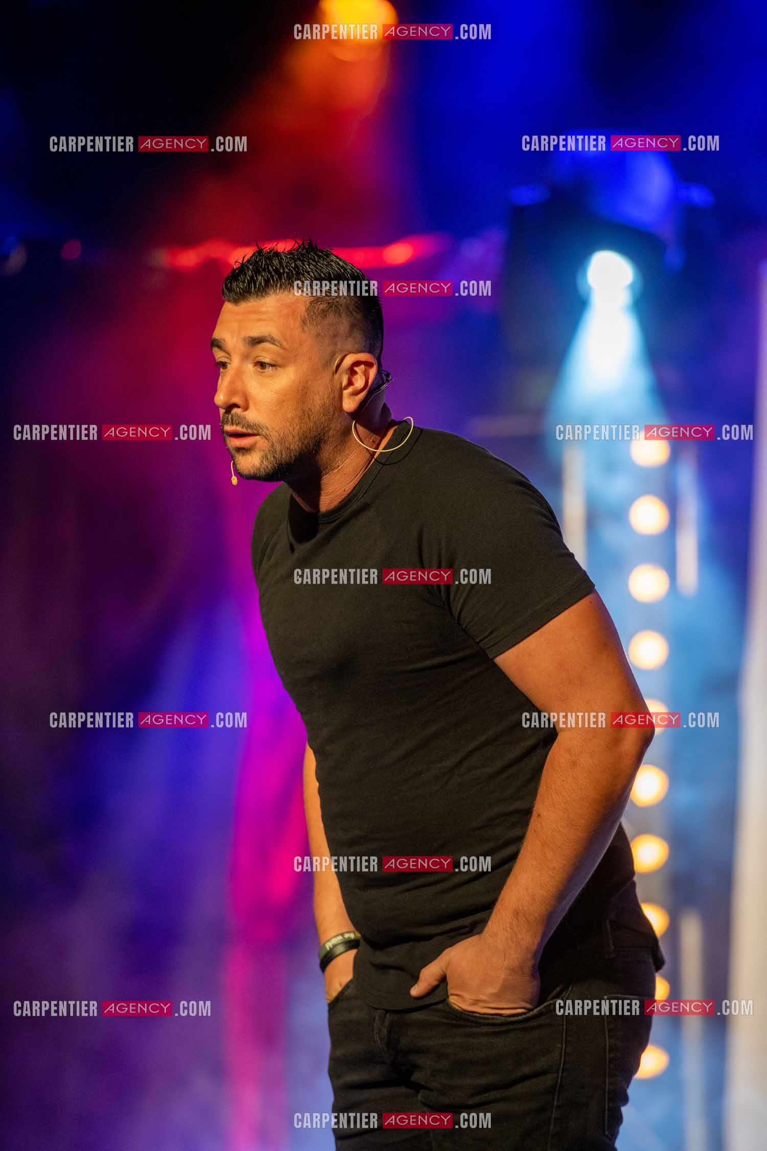 L'humoriste Anthony Joubert en tournée sur le sud de la France.  ( Exclusif )