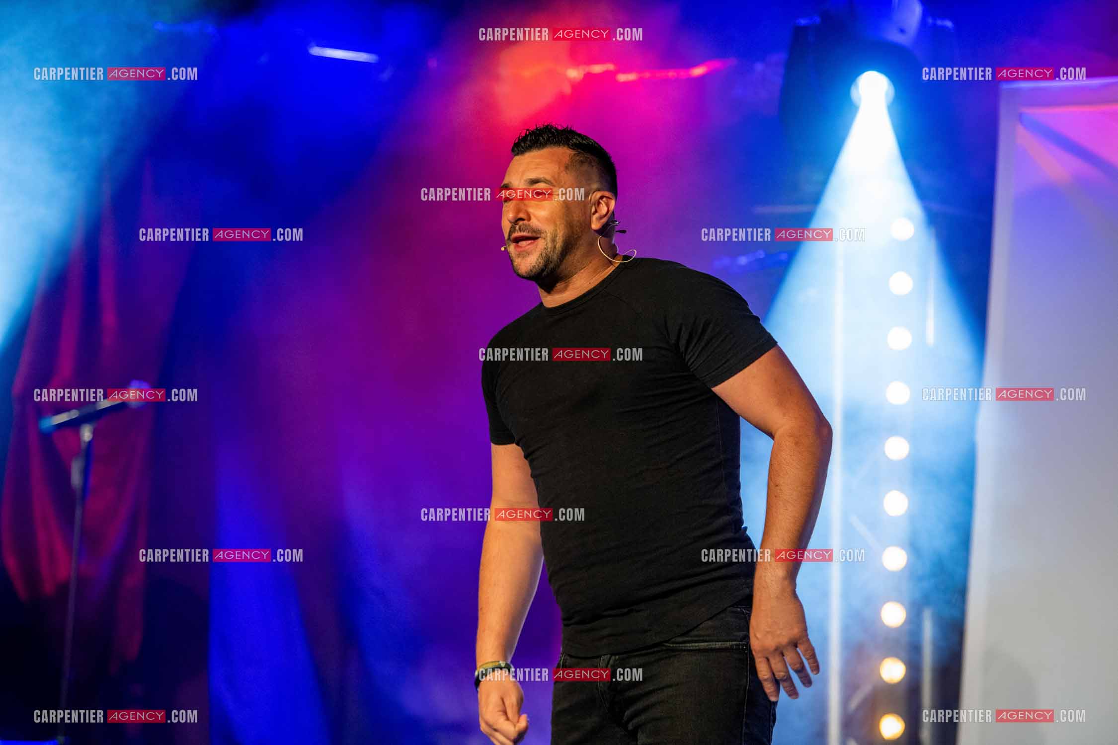 L'humoriste Anthony Joubert en tournée sur le sud de la France.  ( Exclusif )