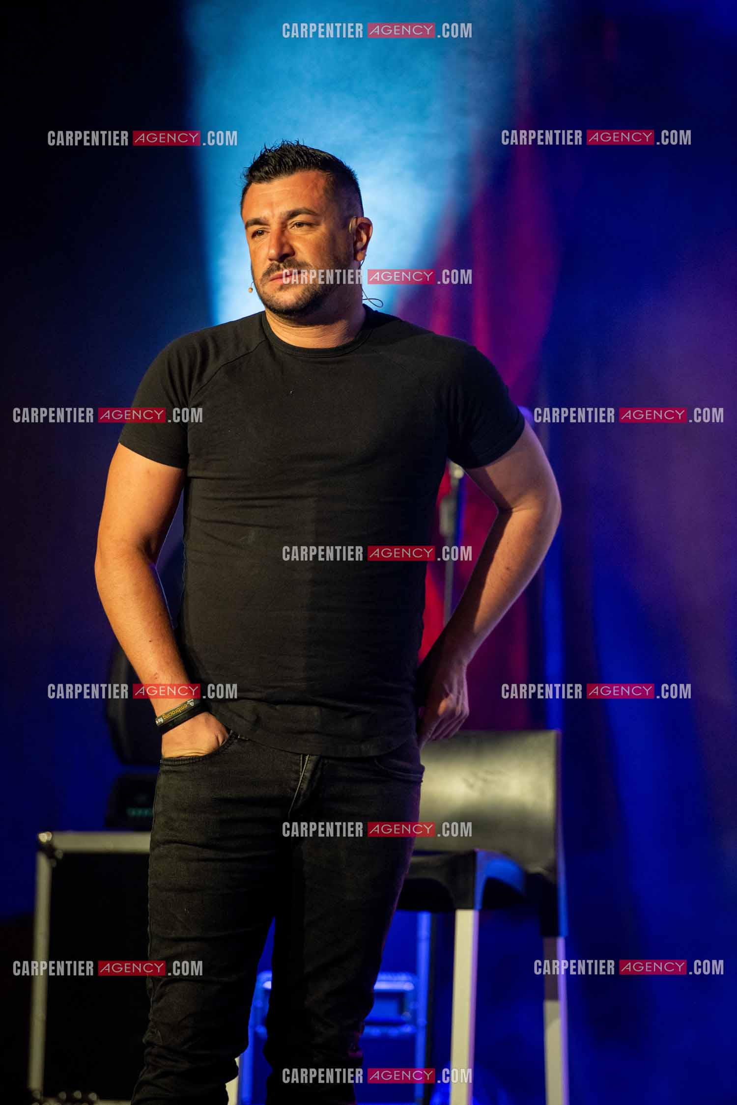 L'humoriste Anthony Joubert en tournée sur le sud de la France.  ( Exclusif )