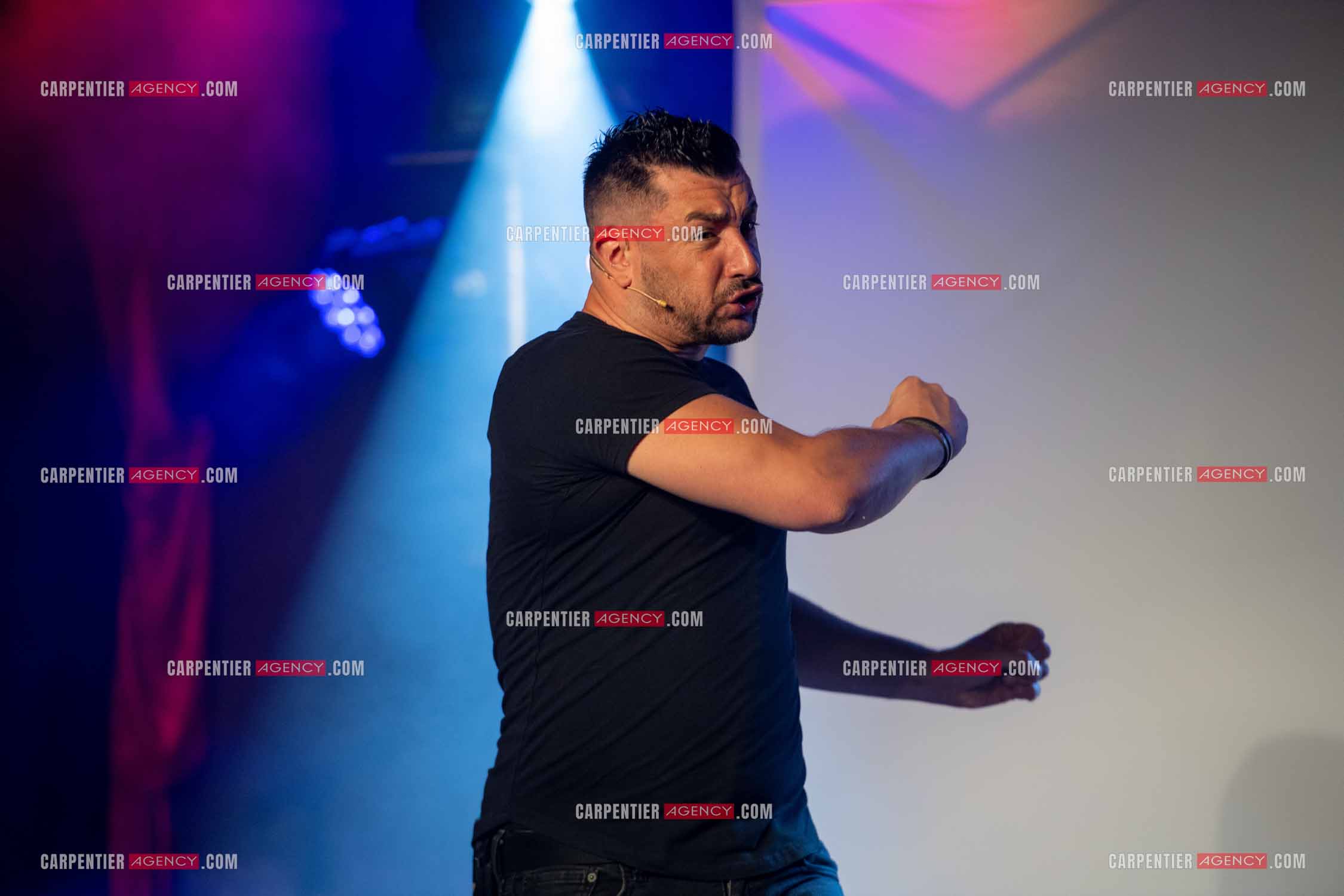 L'humoriste Anthony Joubert en tournée sur le sud de la France.  ( Exclusif )