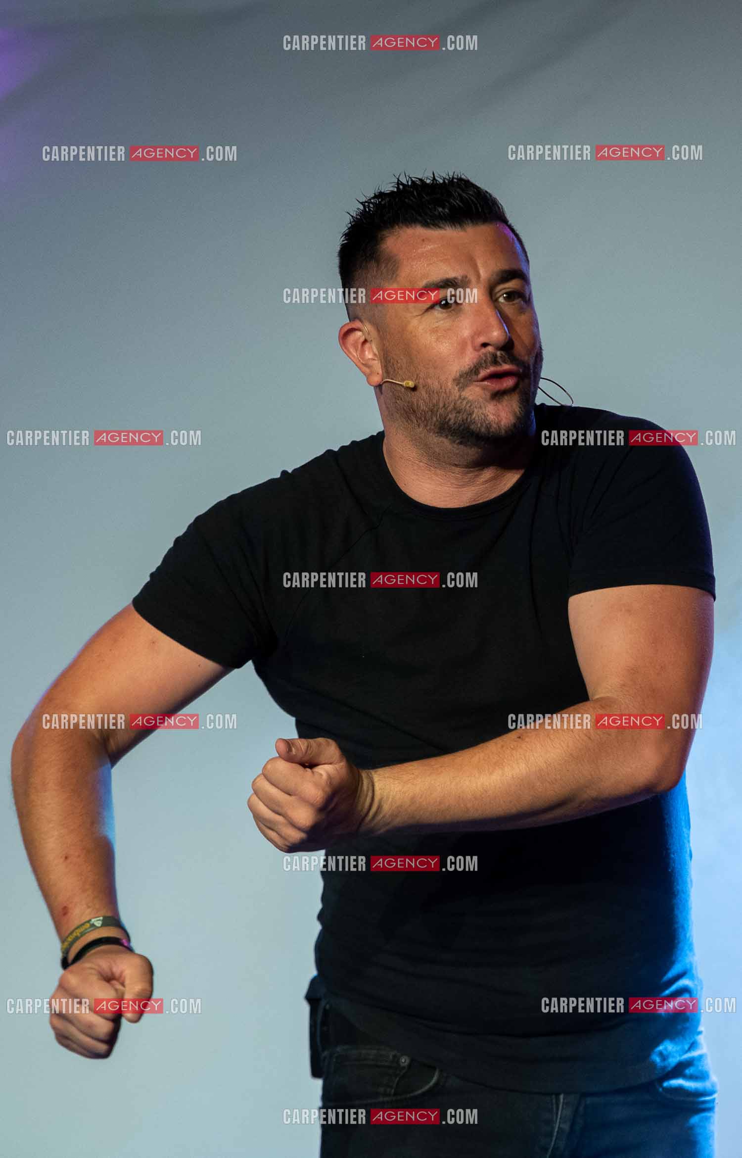 L'humoriste Anthony Joubert en tournée sur le sud de la France.  ( Exclusif )