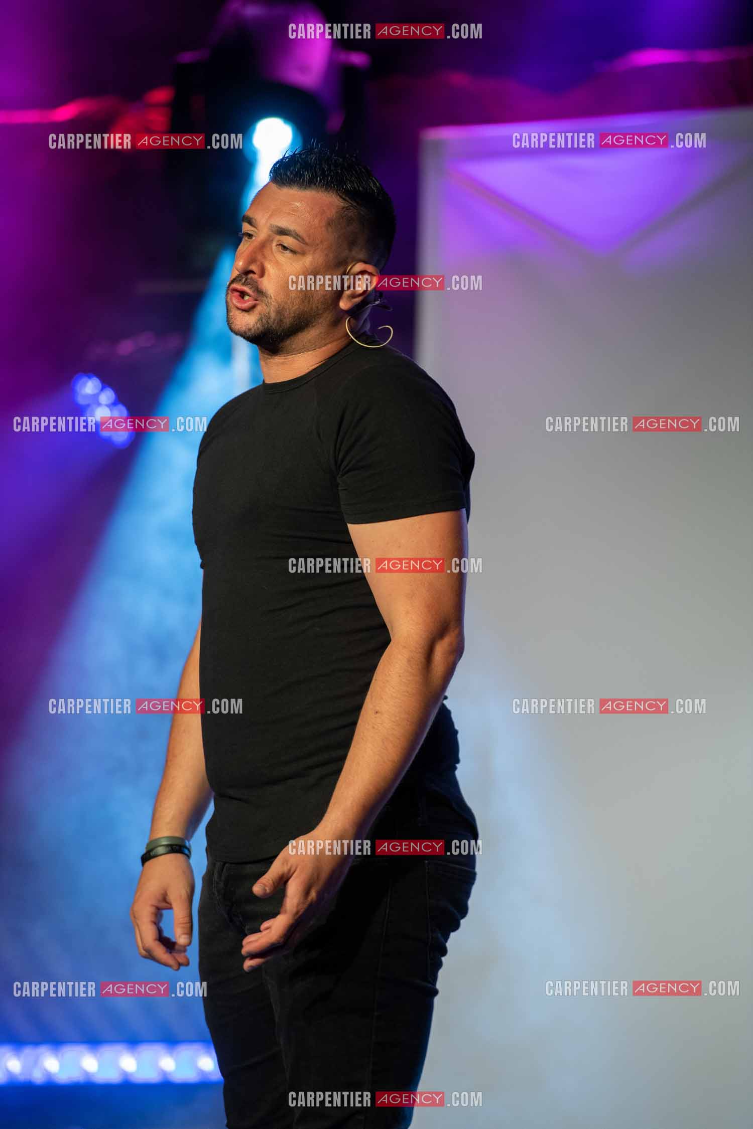 L'humoriste Anthony Joubert en tournée sur le sud de la France.  ( Exclusif )