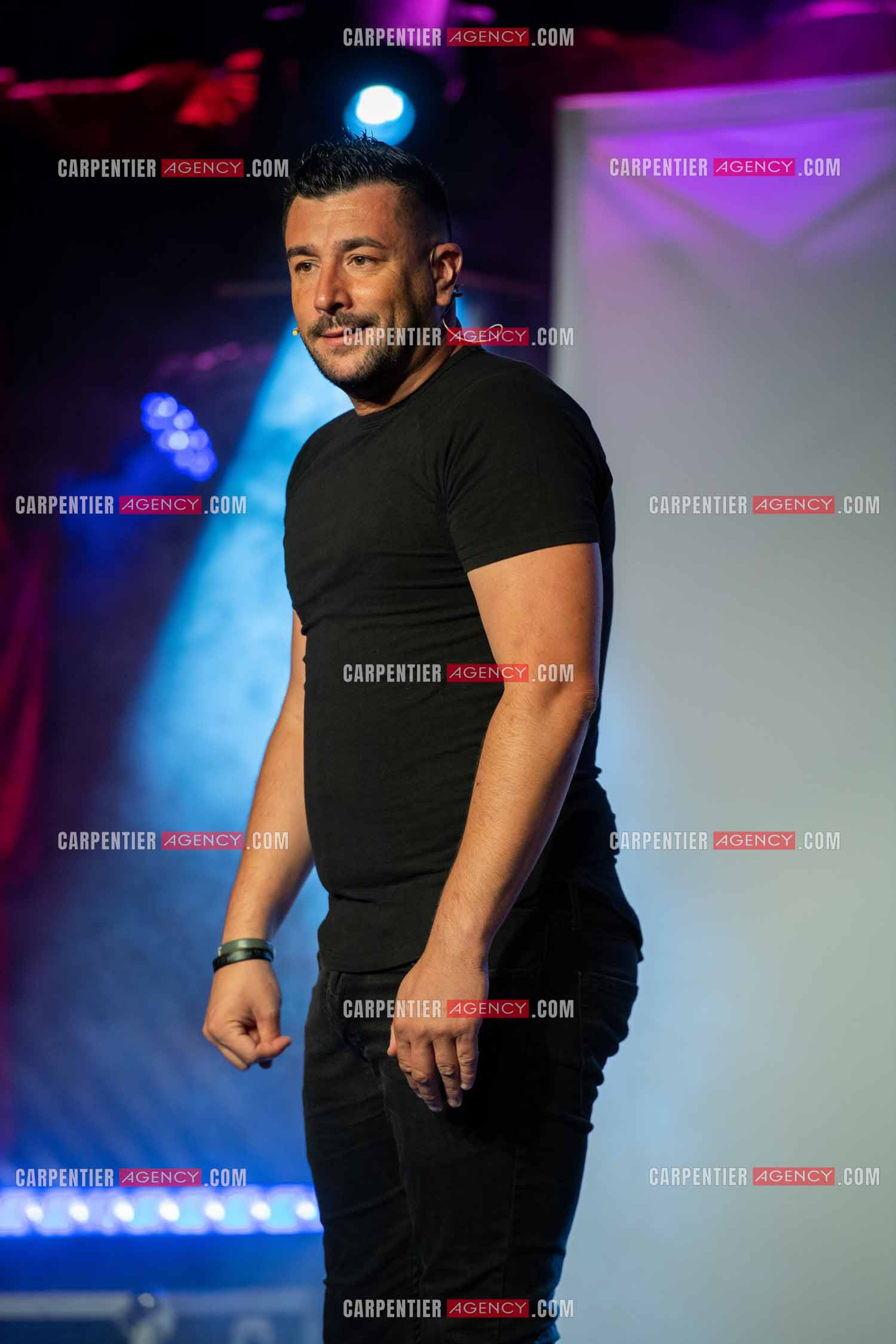 L'humoriste Anthony Joubert en tournée sur le sud de la France.  ( Exclusif )