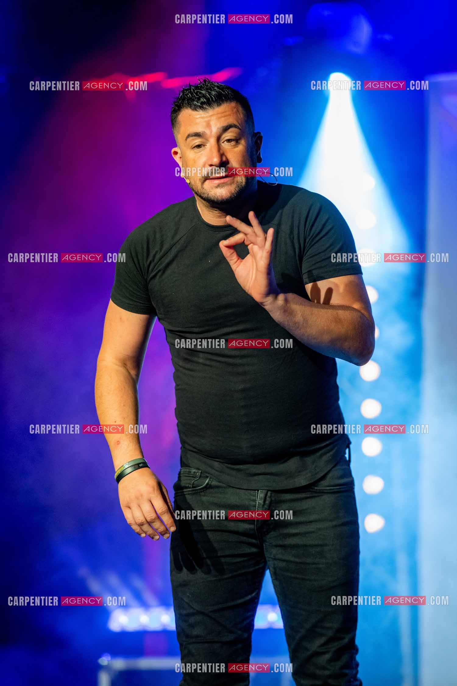 L'humoriste Anthony Joubert en tournée sur le sud de la France.  ( Exclusif )