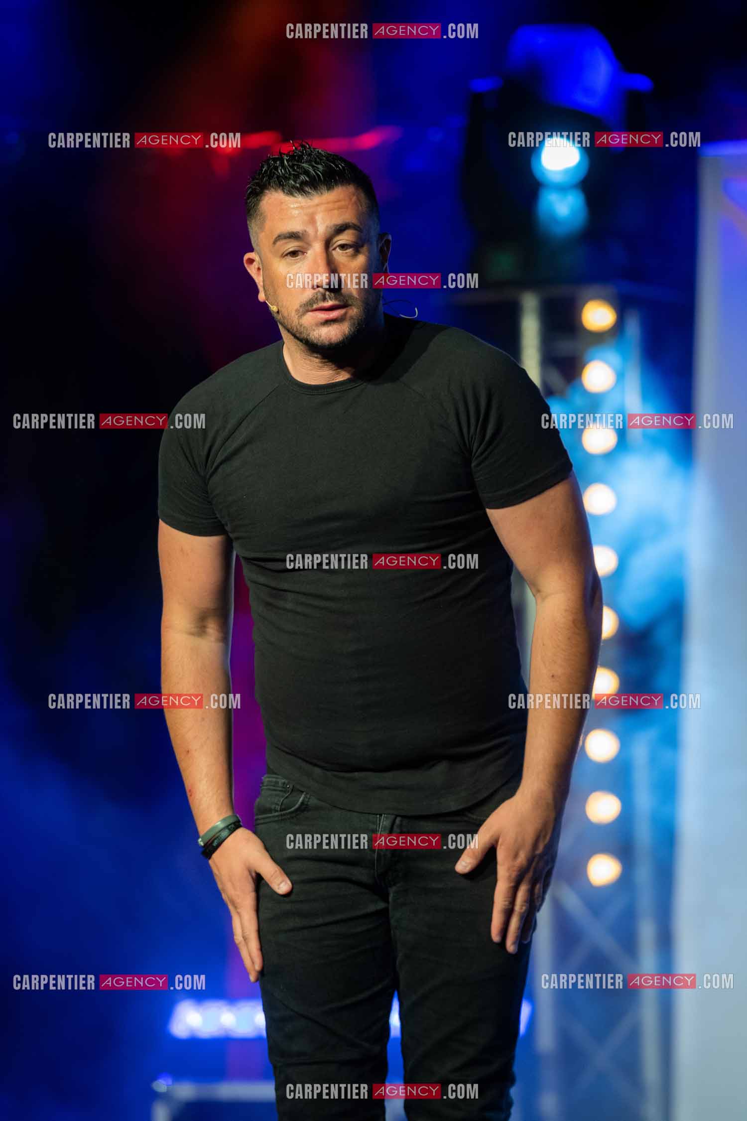 L'humoriste Anthony Joubert en tournée sur le sud de la France.  ( Exclusif )