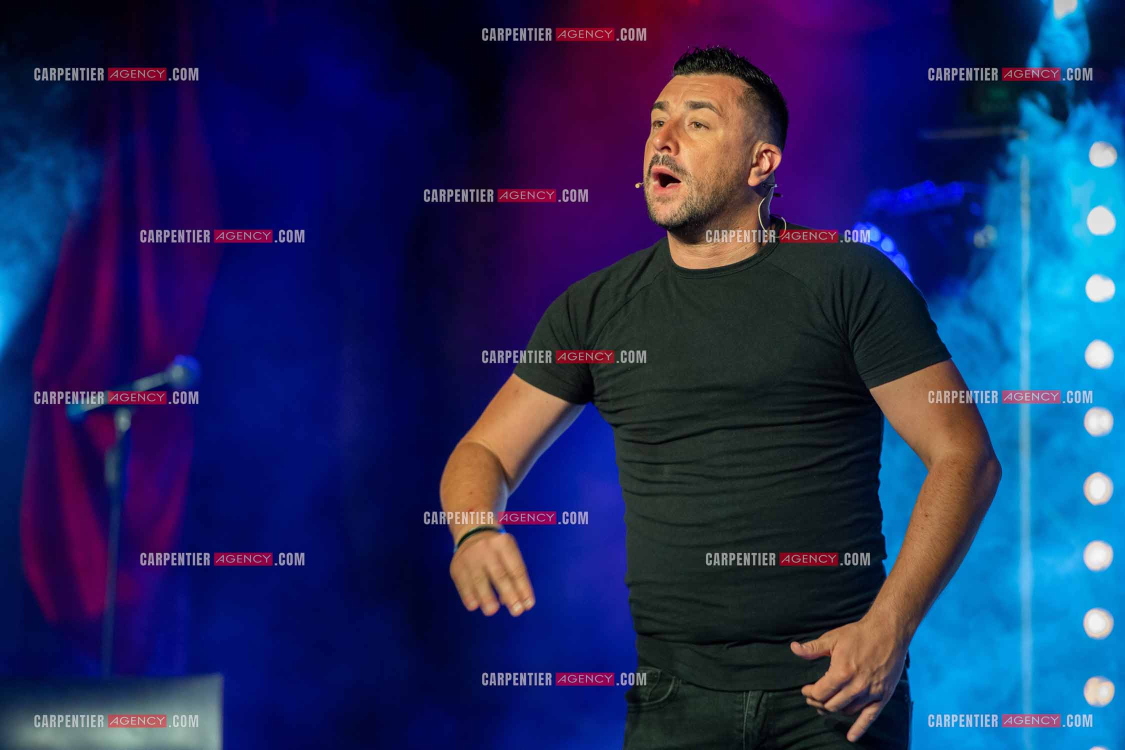 L'humoriste Anthony Joubert en tournée sur le sud de la France.  ( Exclusif )