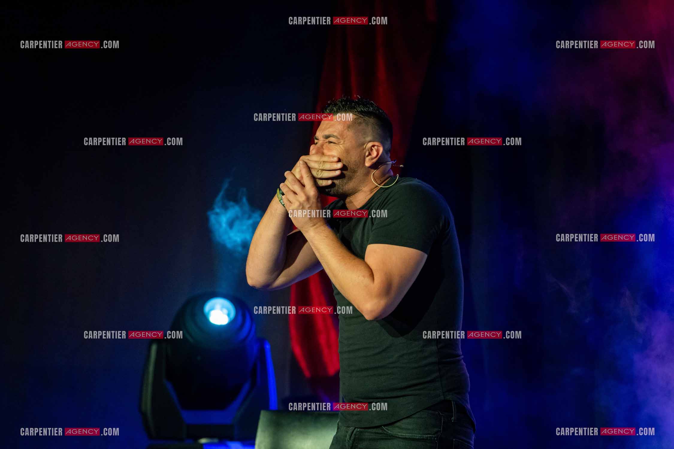 L'humoriste Anthony Joubert en tournée sur le sud de la France.  ( Exclusif )