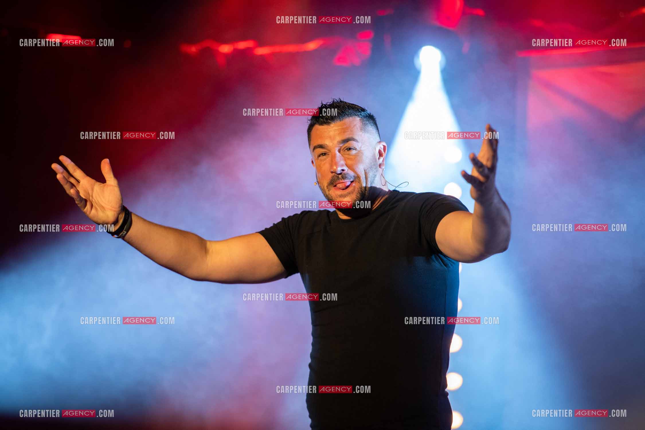 L'humoriste Anthony Joubert en tournée sur le sud de la France.  ( Exclusif )