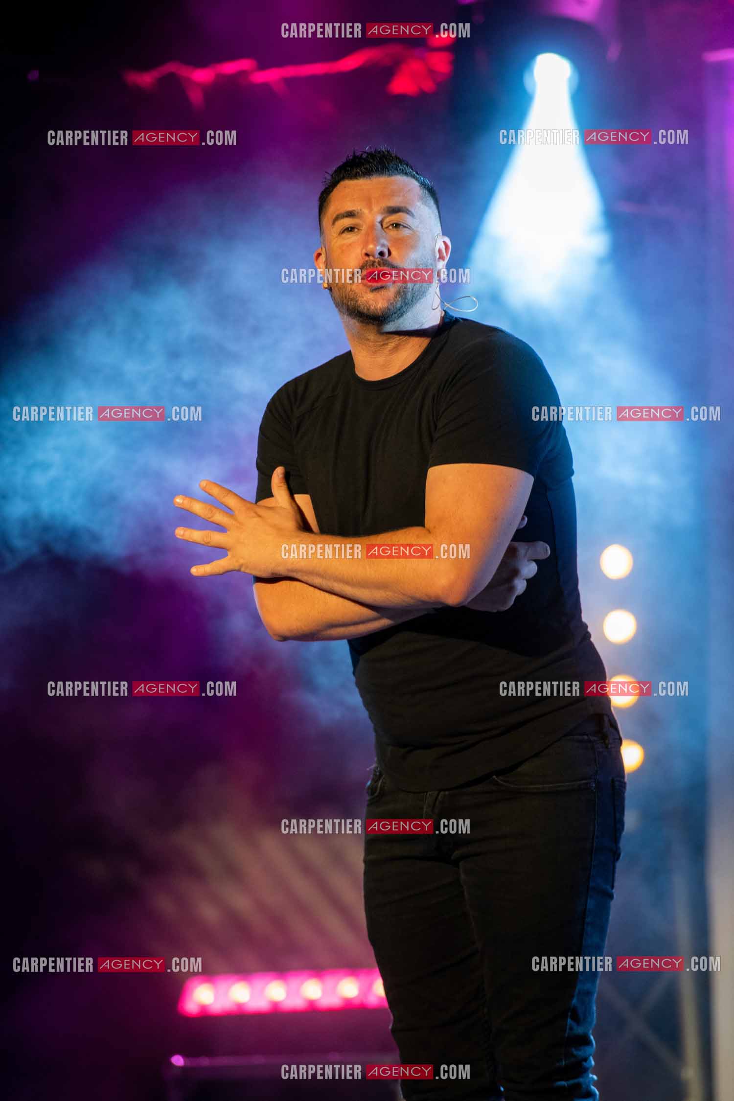 L'humoriste Anthony Joubert en tournée sur le sud de la France.  ( Exclusif )