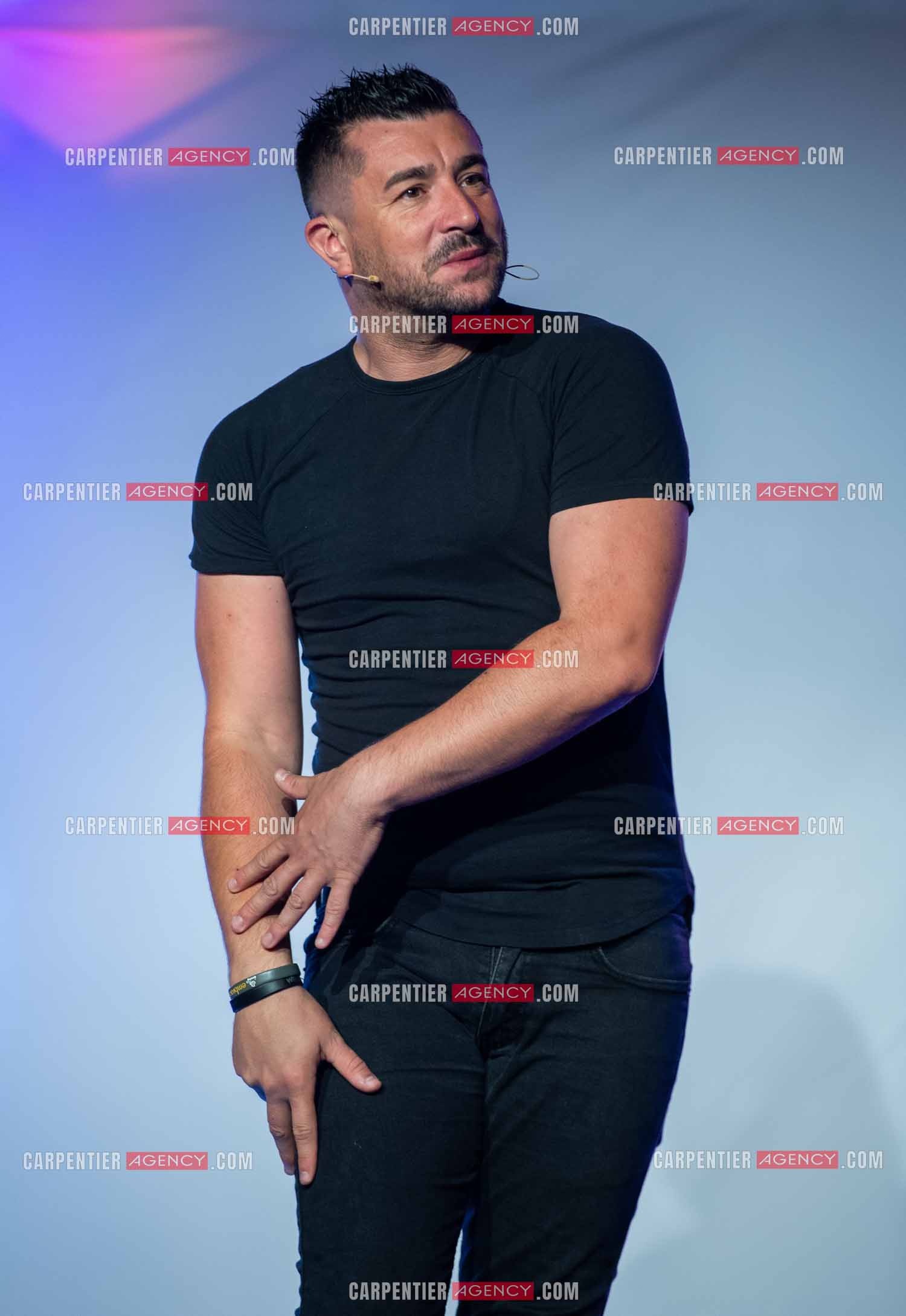 L'humoriste Anthony Joubert en tournée sur le sud de la France.  ( Exclusif )