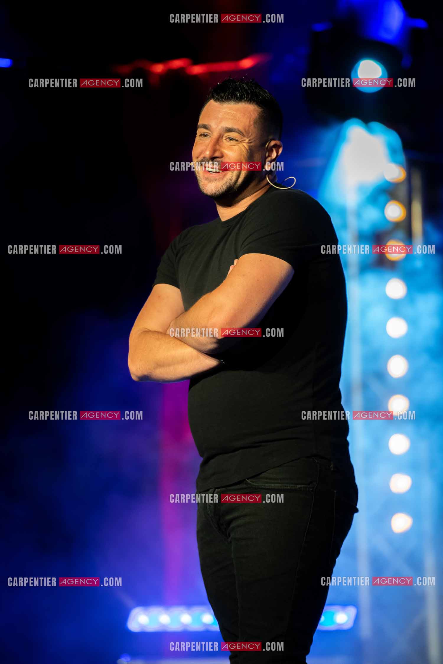 L'humoriste Anthony Joubert en tournée sur le sud de la France.  ( Exclusif )