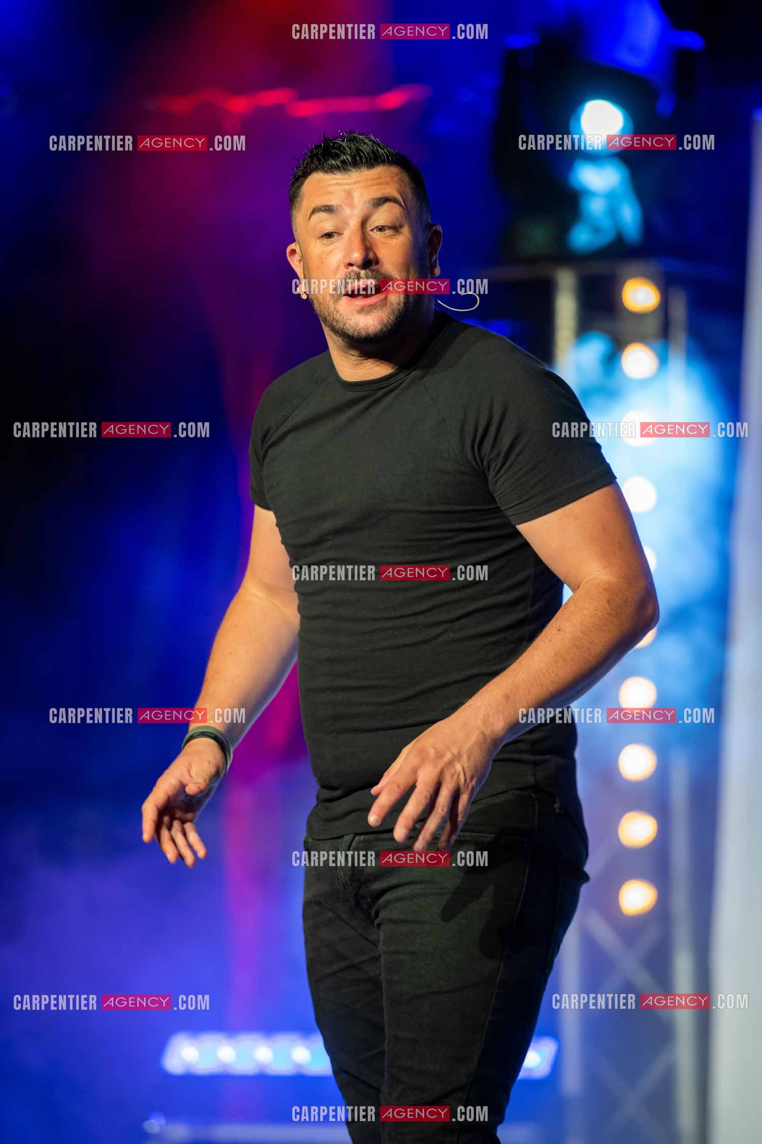 L'humoriste Anthony Joubert en tournée sur le sud de la France.  ( Exclusif )