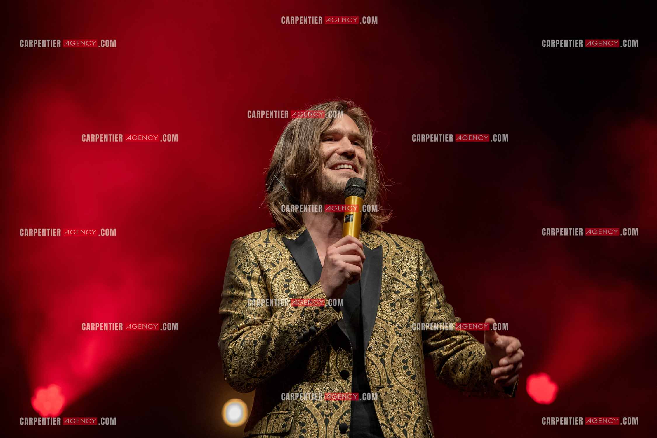 Le ténor Amaury Vassili en concert piano voix au Festival de Sanary.   ( Exclusif )