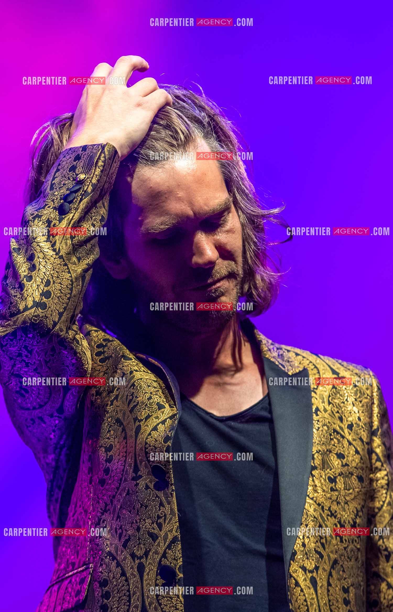 Le ténor Amaury Vassili en concert piano voix au Festival de Sanary.   ( Exclusif )