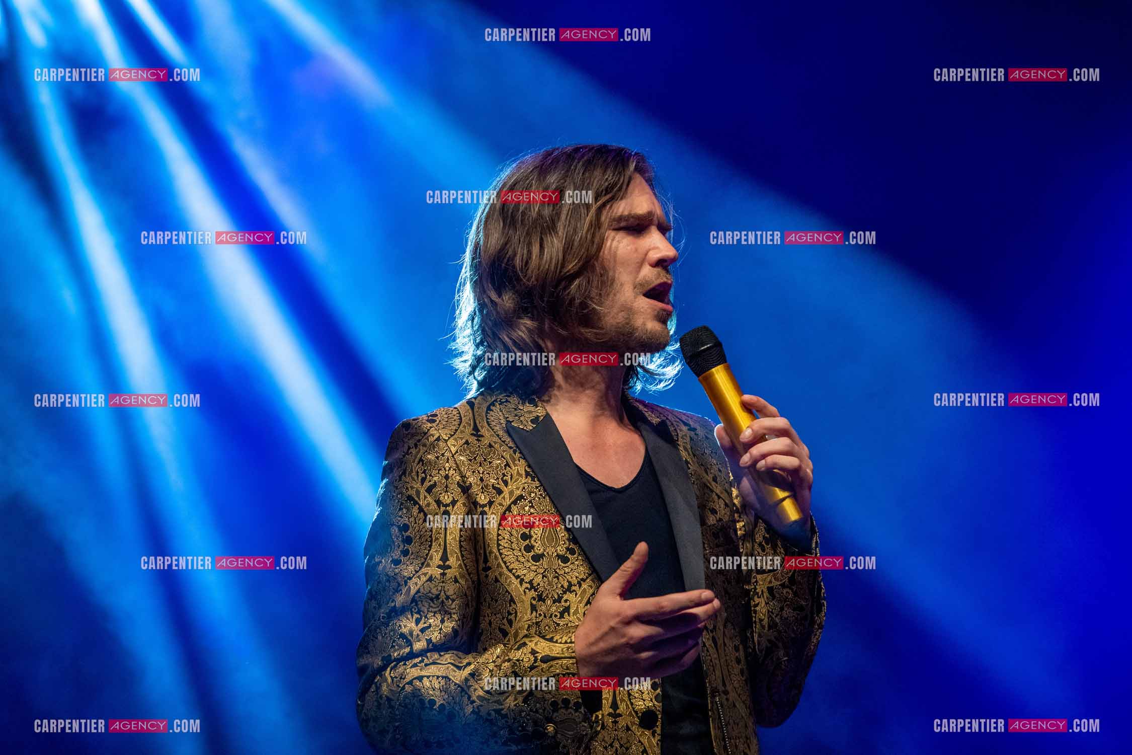 Le ténor Amaury Vassili en concert piano voix au Festival de Sanary.   ( Exclusif )