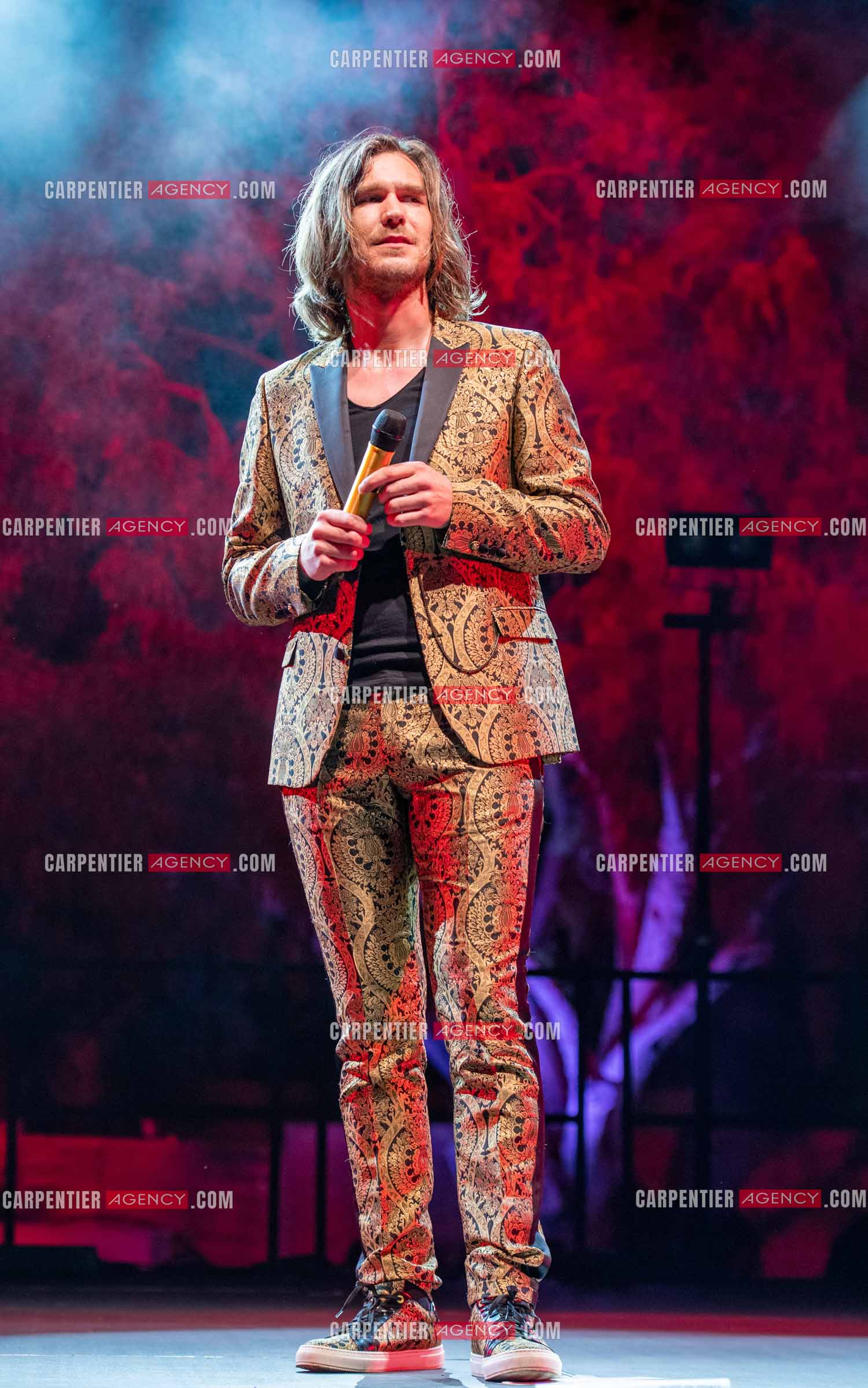 Le ténor Amaury Vassili en concert piano voix au Festival de Sanary.   ( Exclusif )