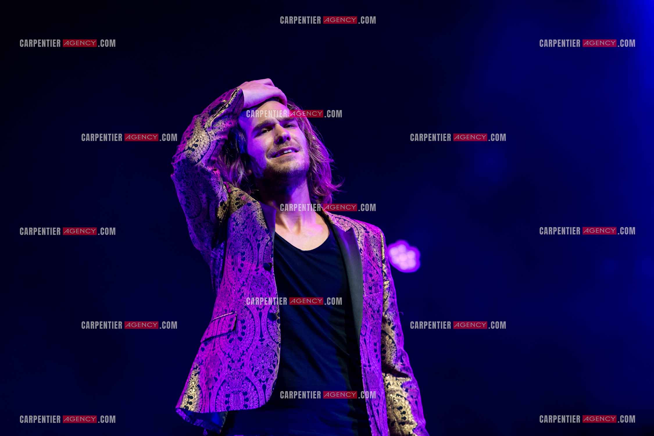 Le ténor Amaury Vassili en concert piano voix au Festival de Sanary.   ( Exclusif )