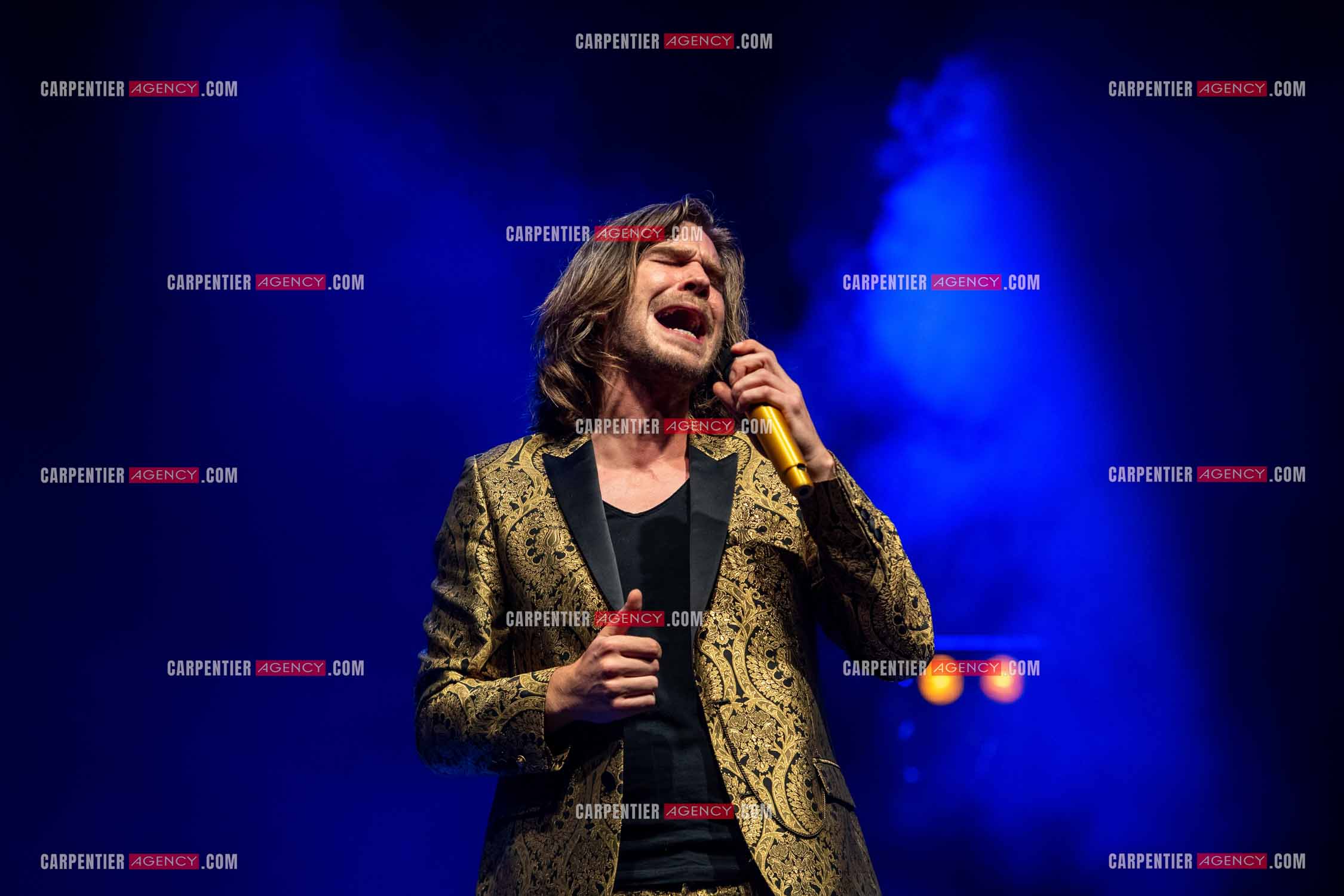 Le ténor Amaury Vassili en concert piano voix au Festival de Sanary.   ( Exclusif )