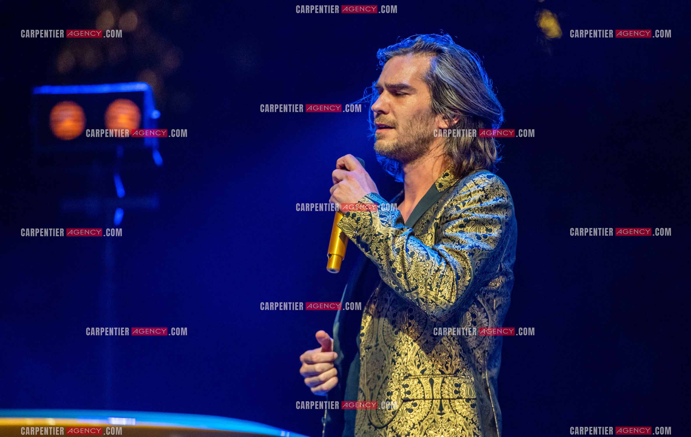 Le ténor Amaury Vassili en concert piano voix au Festival de Sanary.   ( Exclusif )