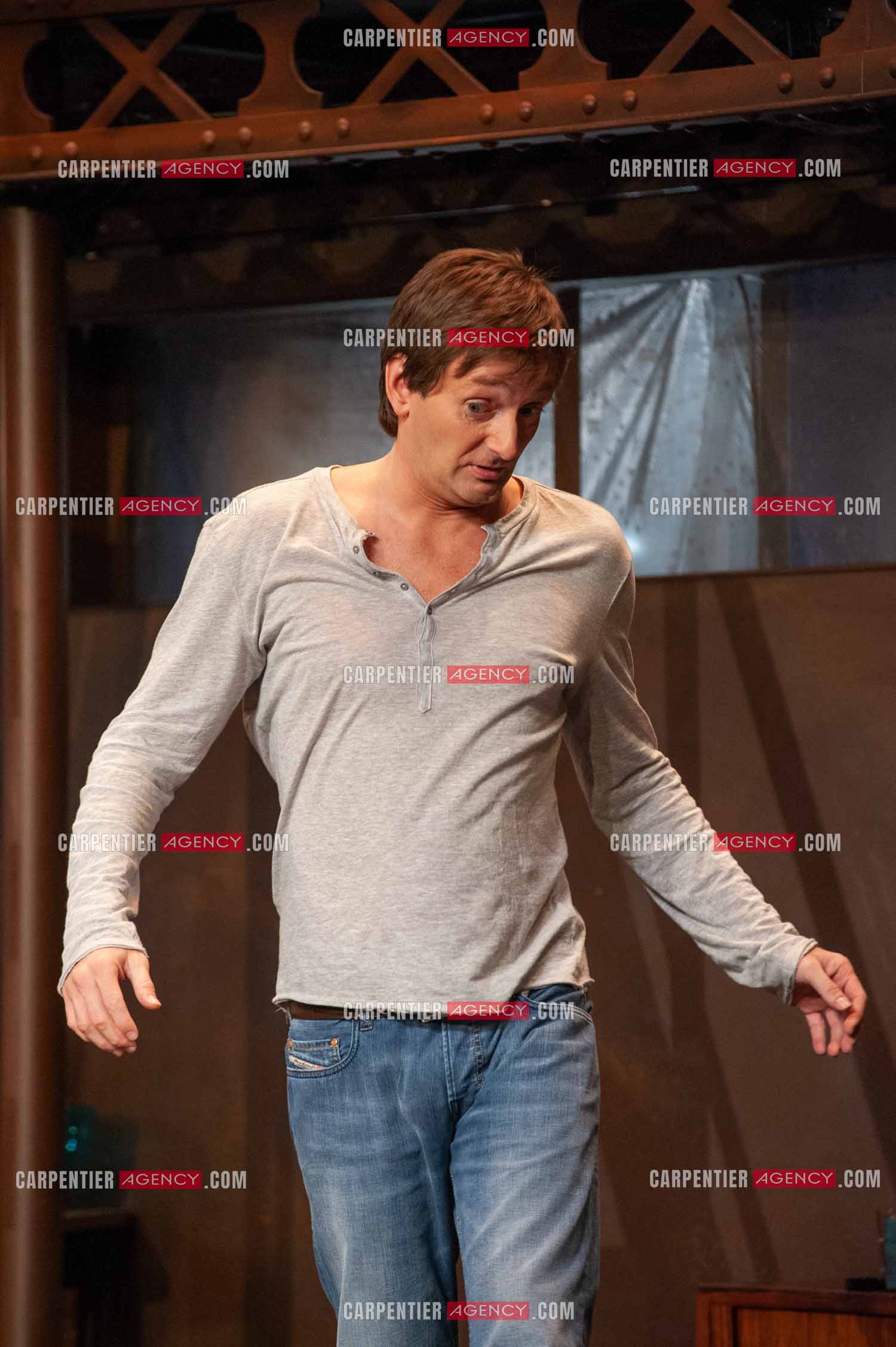 Pierre Palmade au  théâtre Fontaine pour la pièce “ LE COMIQUE “.