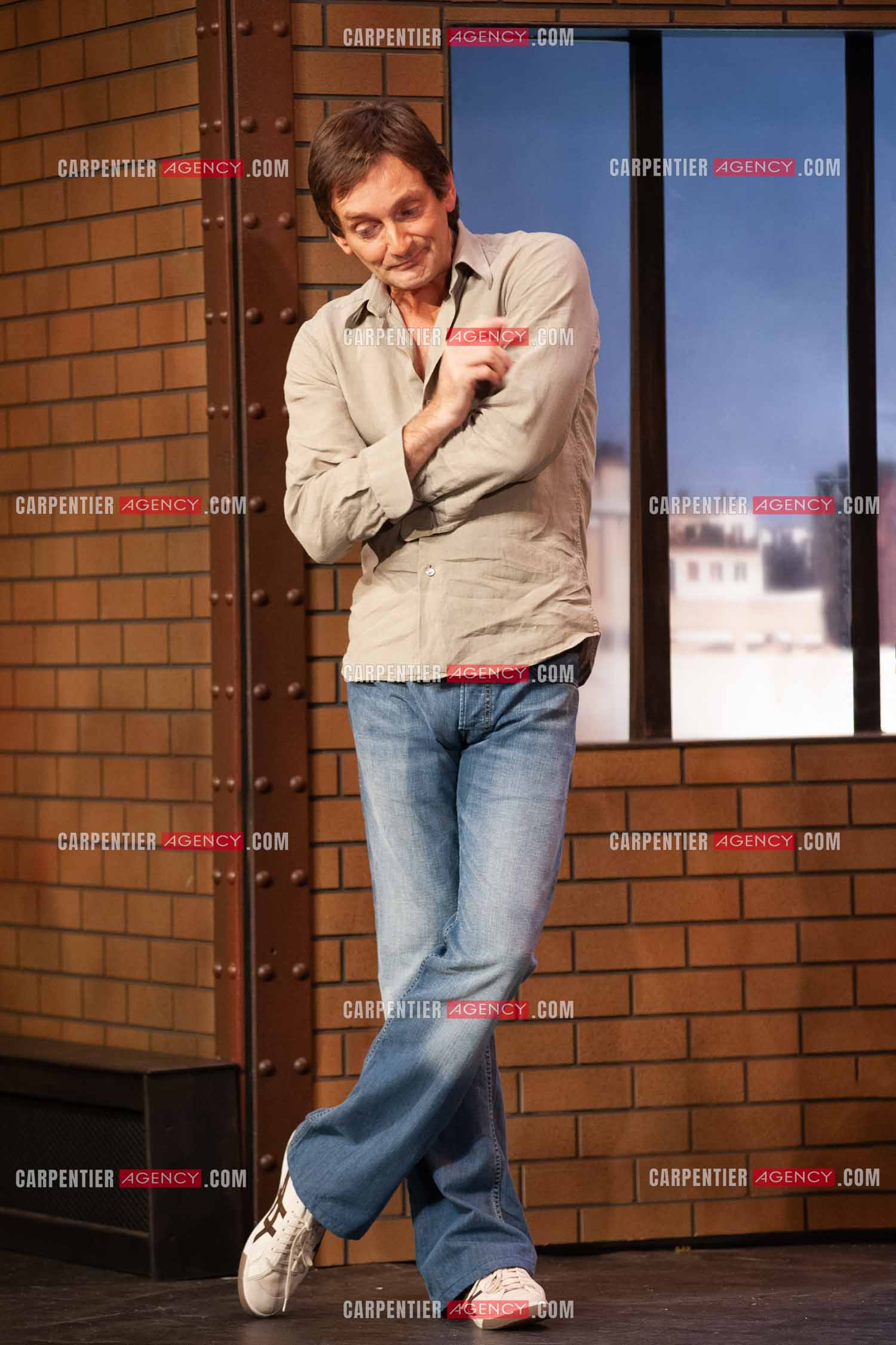 Pierre Palmade au  théâtre Fontaine pour la pièce “ LE COMIQUE “.