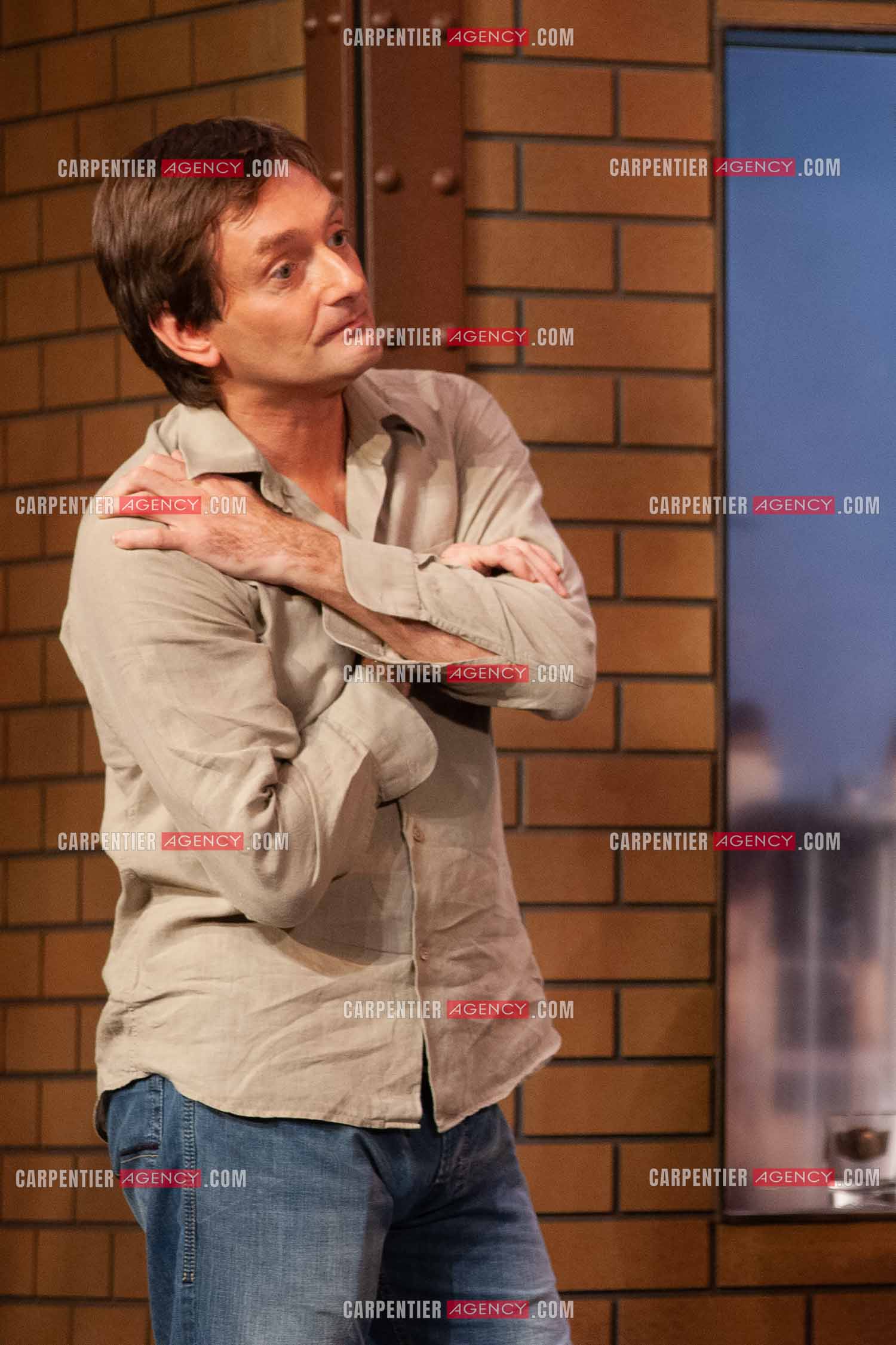 Pierre Palmade au  théâtre Fontaine pour la pièce “ LE COMIQUE “.