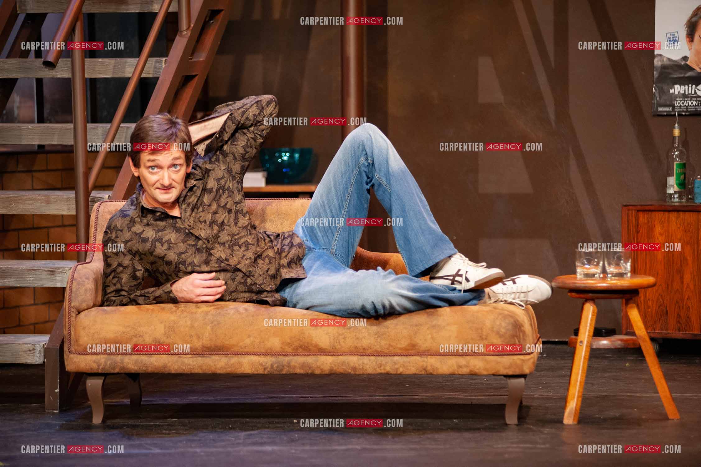 Pierre Palmade au  théâtre Fontaine pour la pièce “ LE COMIQUE “.