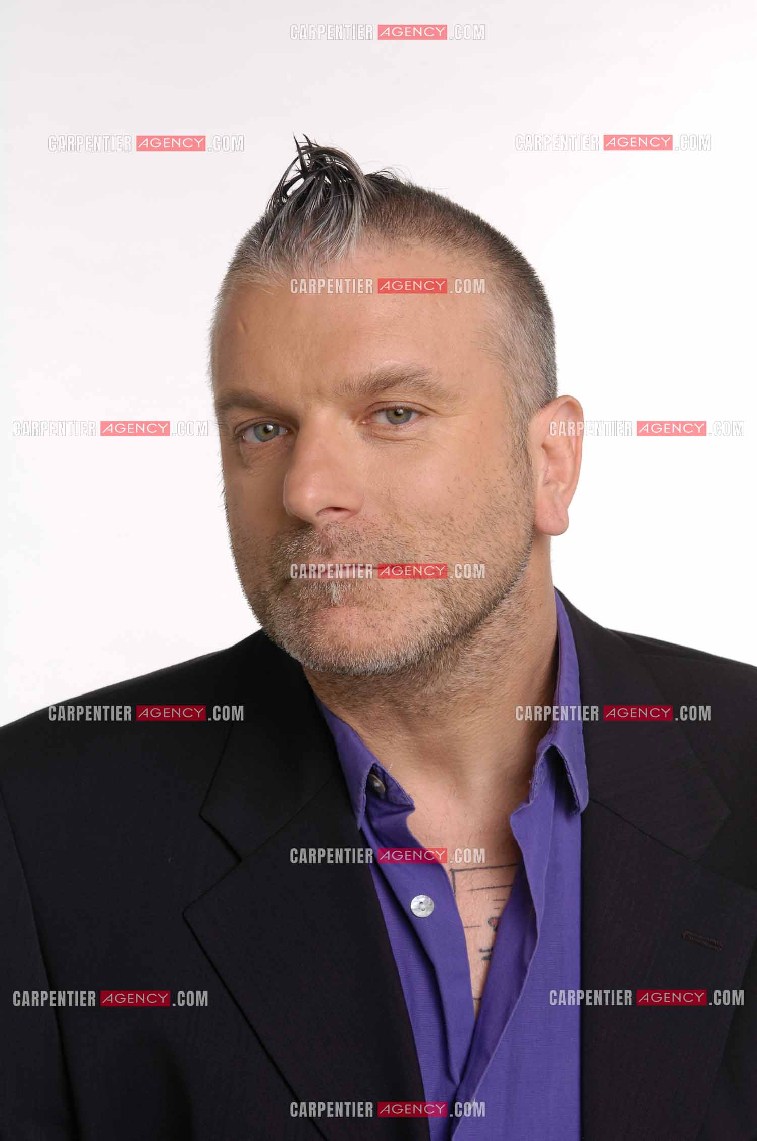 Le chanteur Sanseverino.     ( Exclusif )