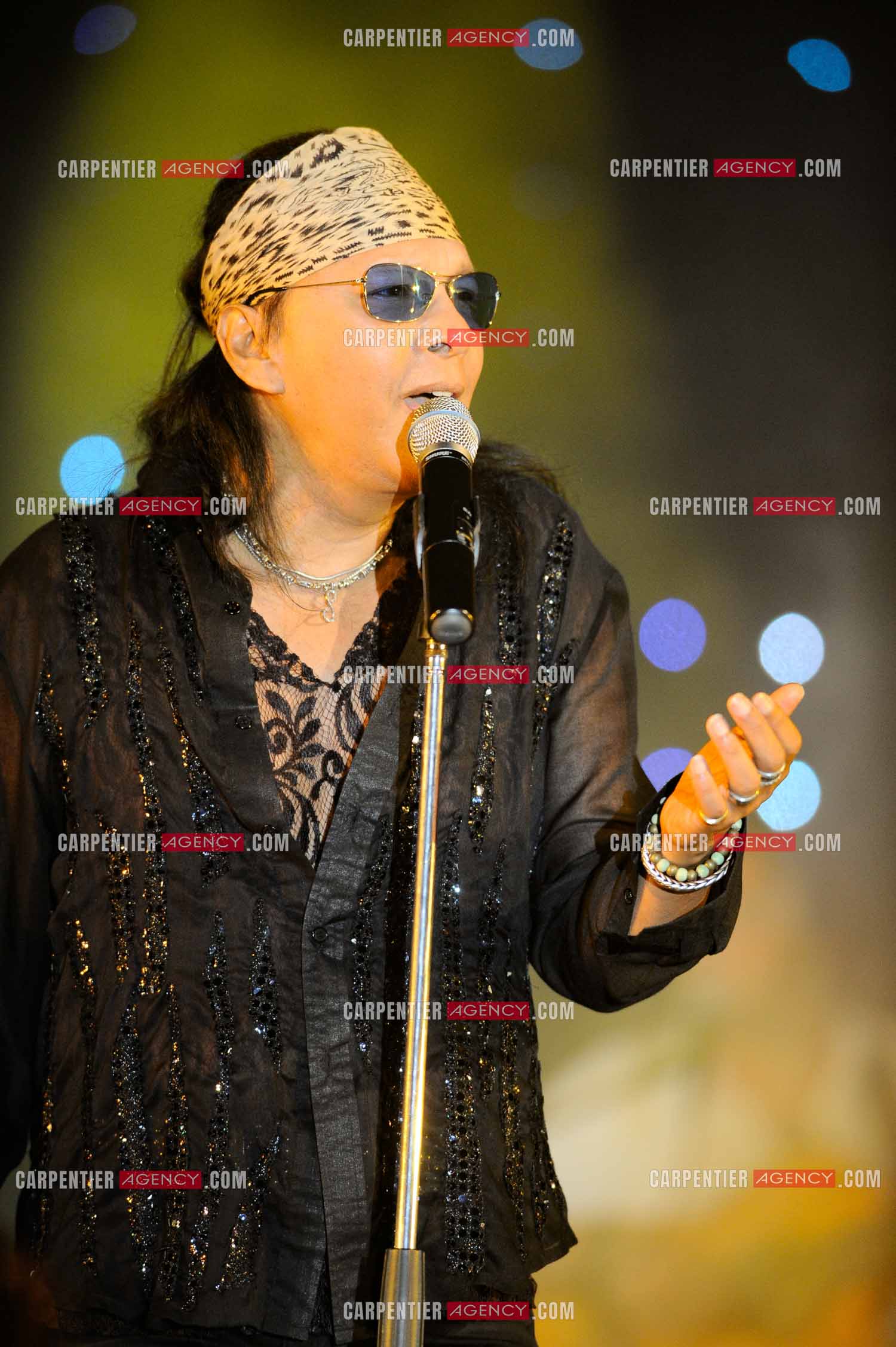 Le chanteur Shake en concert à Palavas.      ( Exclusif )