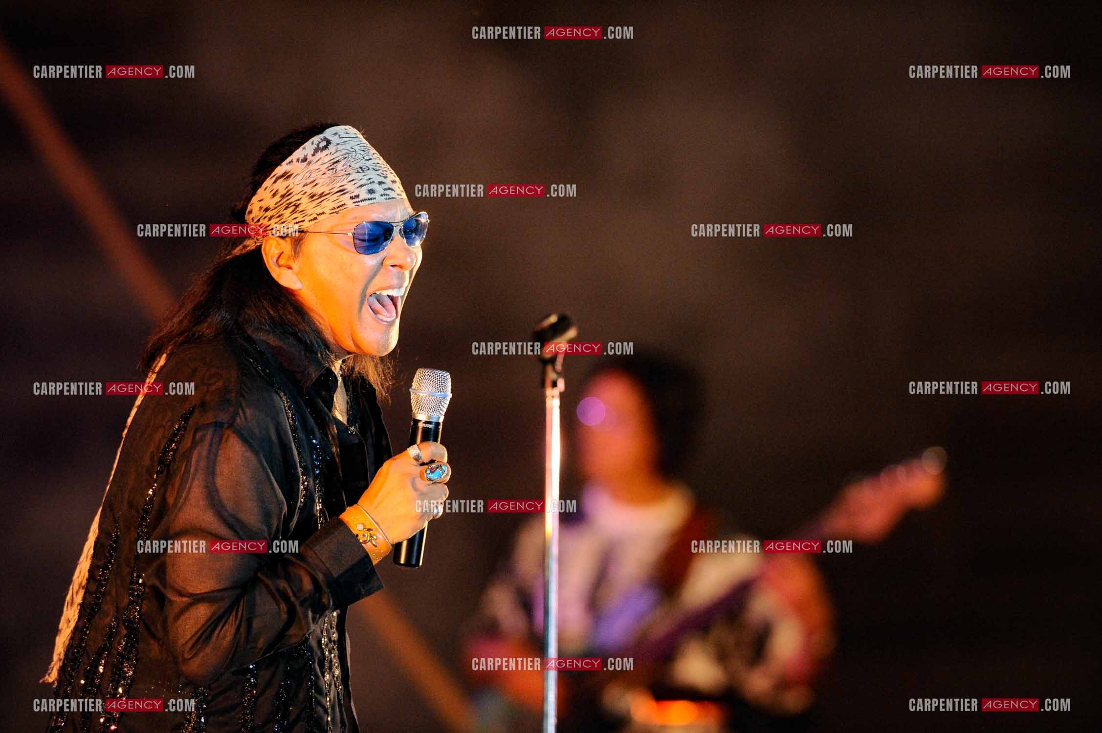 Le chanteur Shake en concert à Palavas.      ( Exclusif )