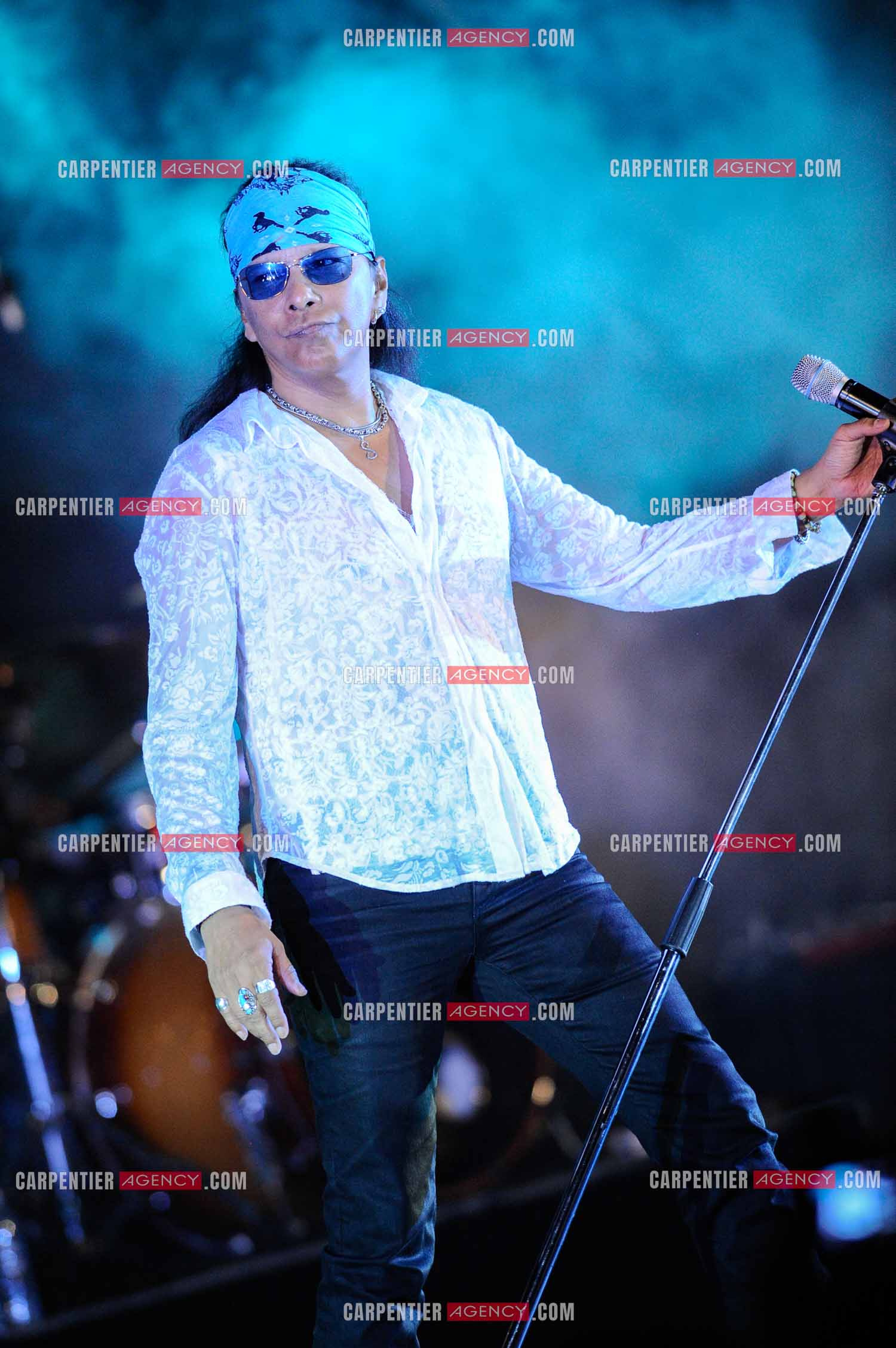 Le chanteur Shake en concert à Palavas.      ( Exclusif )