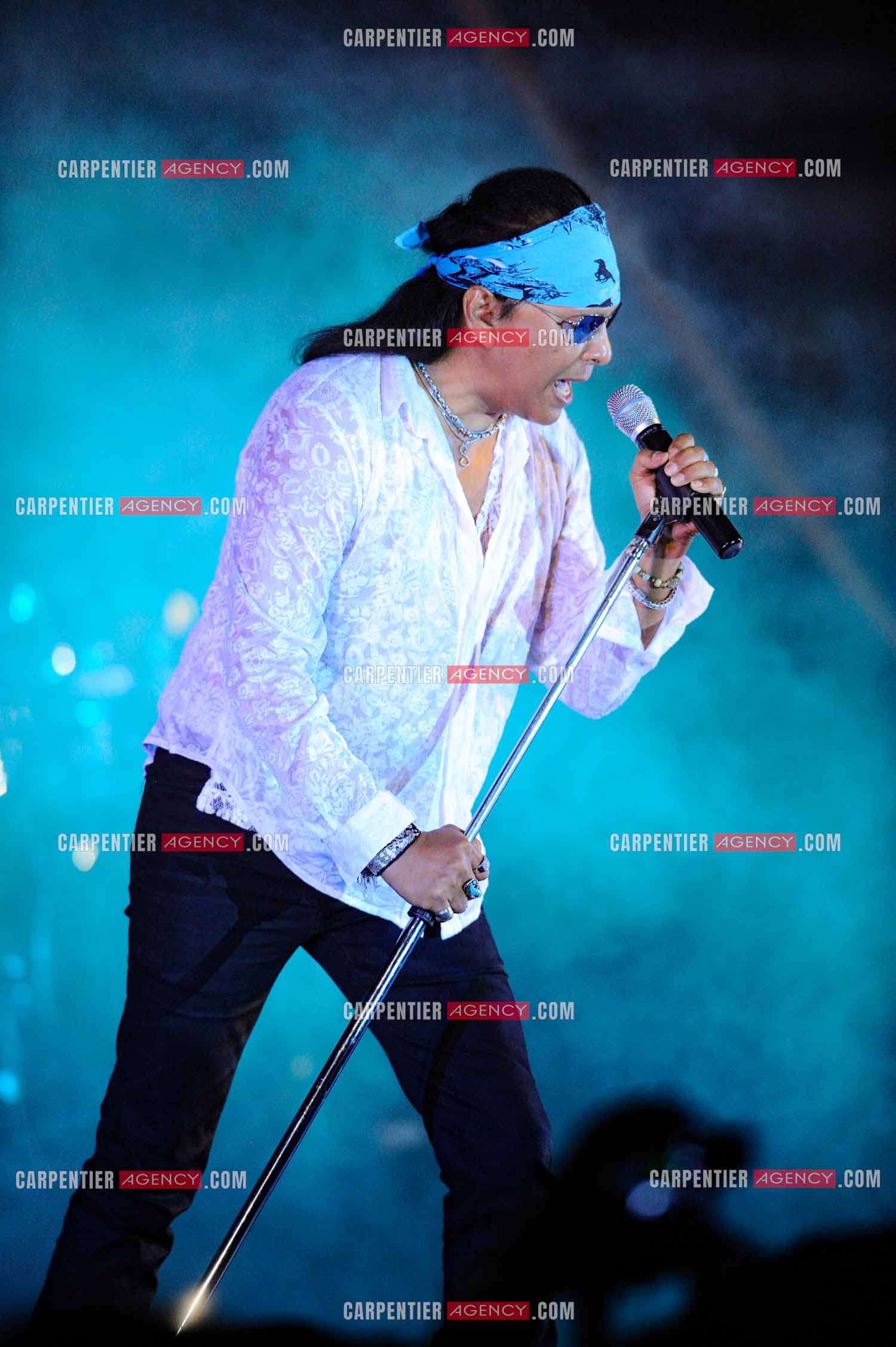 Le chanteur Shake en concert à Palavas.      ( Exclusif )