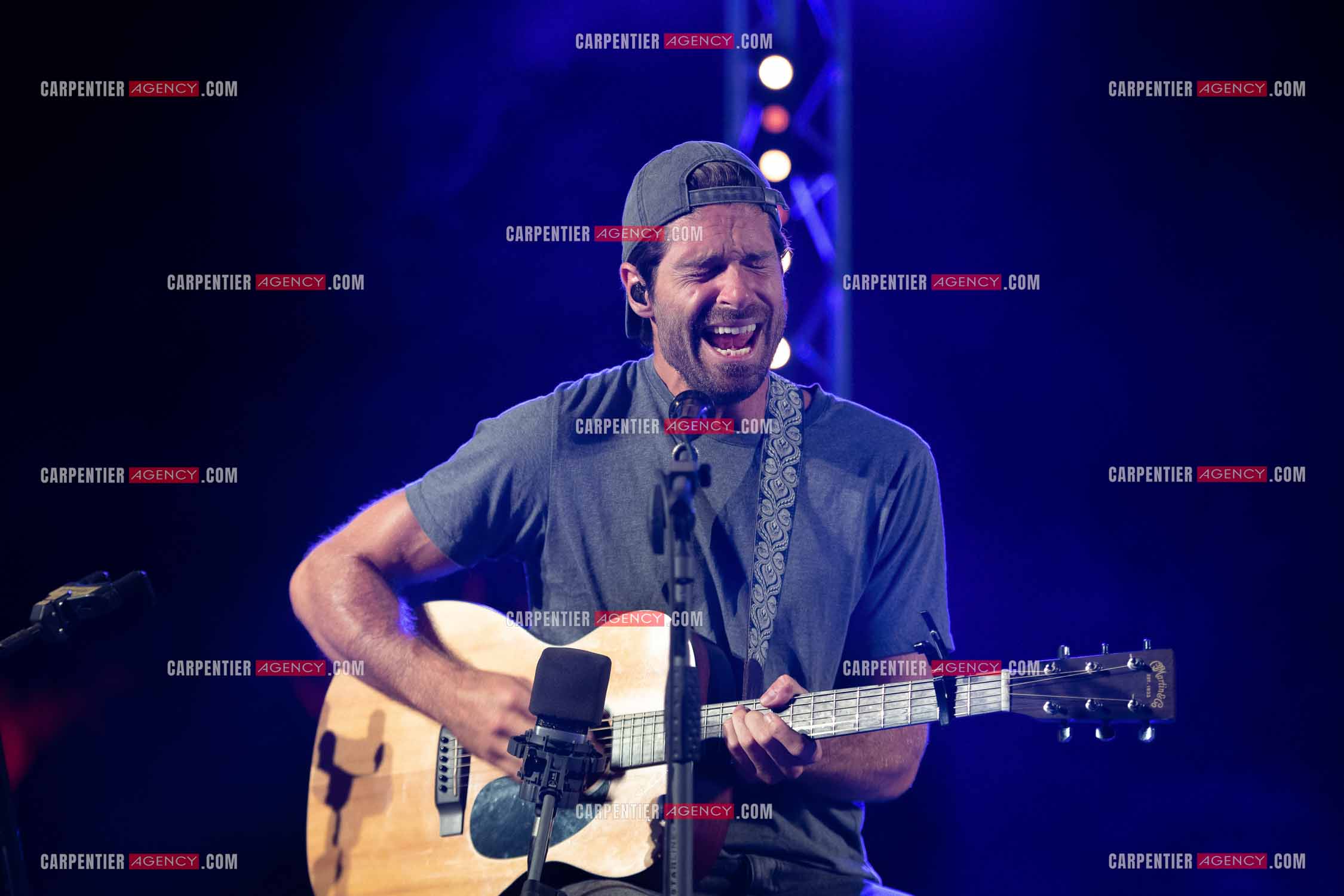 Le chanteur Tom Leeb en live à l'Auditorium du Parc St Vincent à Carqueiranne.      ( Exclusif )