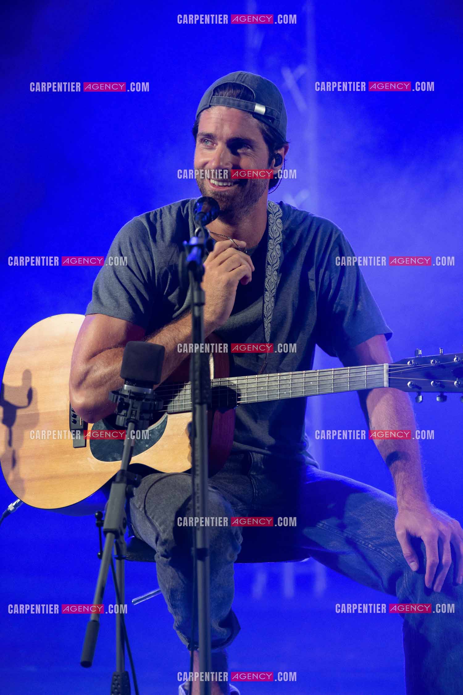 Le chanteur Tom Leeb en live à l'Auditorium du Parc St Vincent à Carqueiranne.      ( Exclusif )