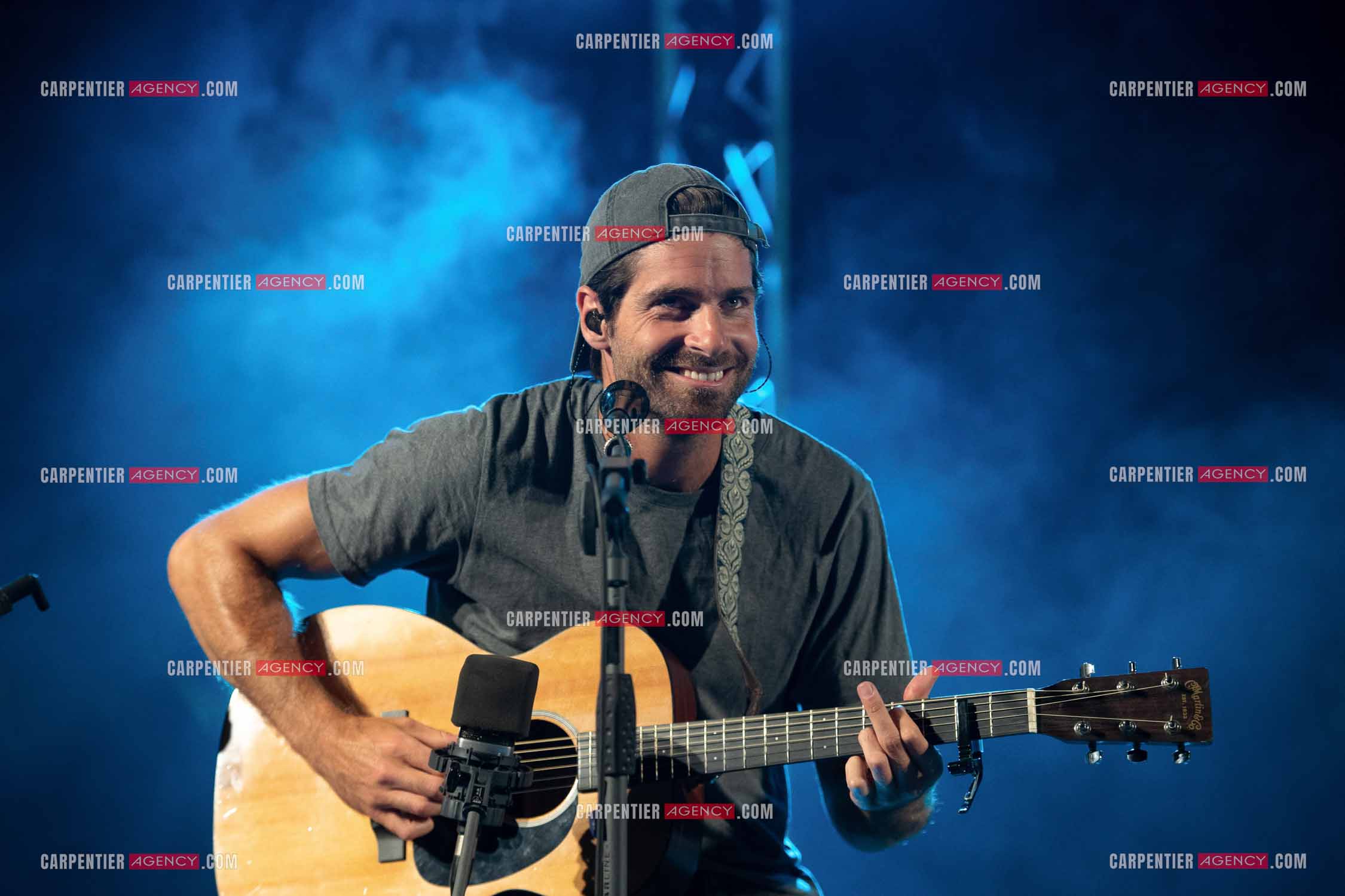 Le chanteur Tom Leeb en live à l'Auditorium du Parc St Vincent à Carqueiranne.      ( Exclusif )