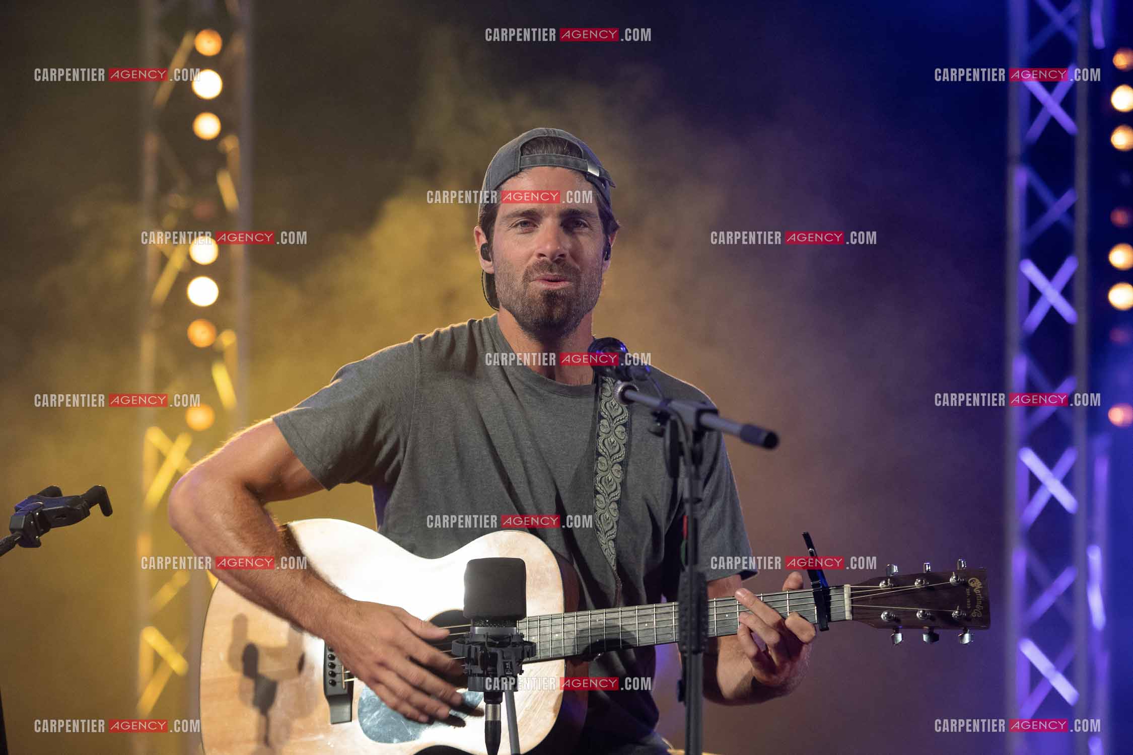 Le chanteur Tom Leeb en live à l'Auditorium du Parc St Vincent à Carqueiranne.      ( Exclusif )