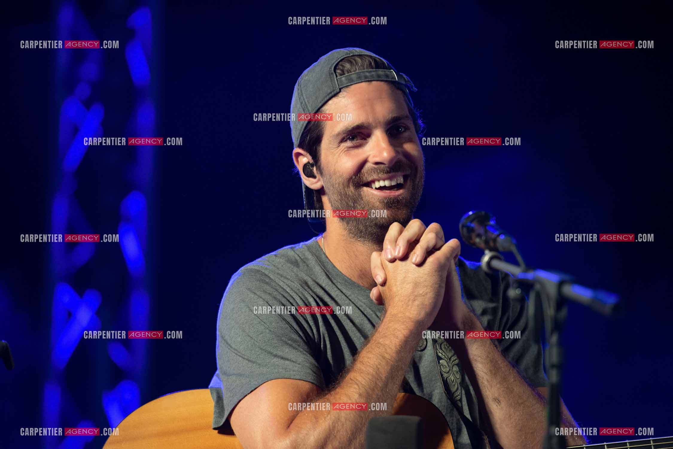 Le chanteur Tom Leeb en live à l'Auditorium du Parc St Vincent à Carqueiranne.      ( Exclusif )