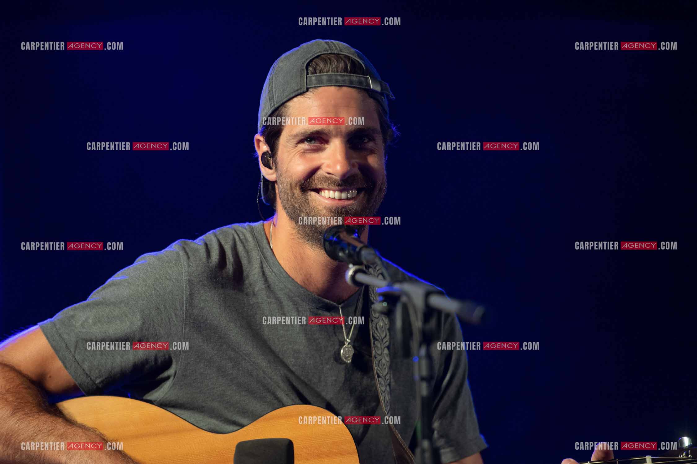 Le chanteur Tom Leeb en live à l'Auditorium du Parc St Vincent à Carqueiranne.      ( Exclusif )