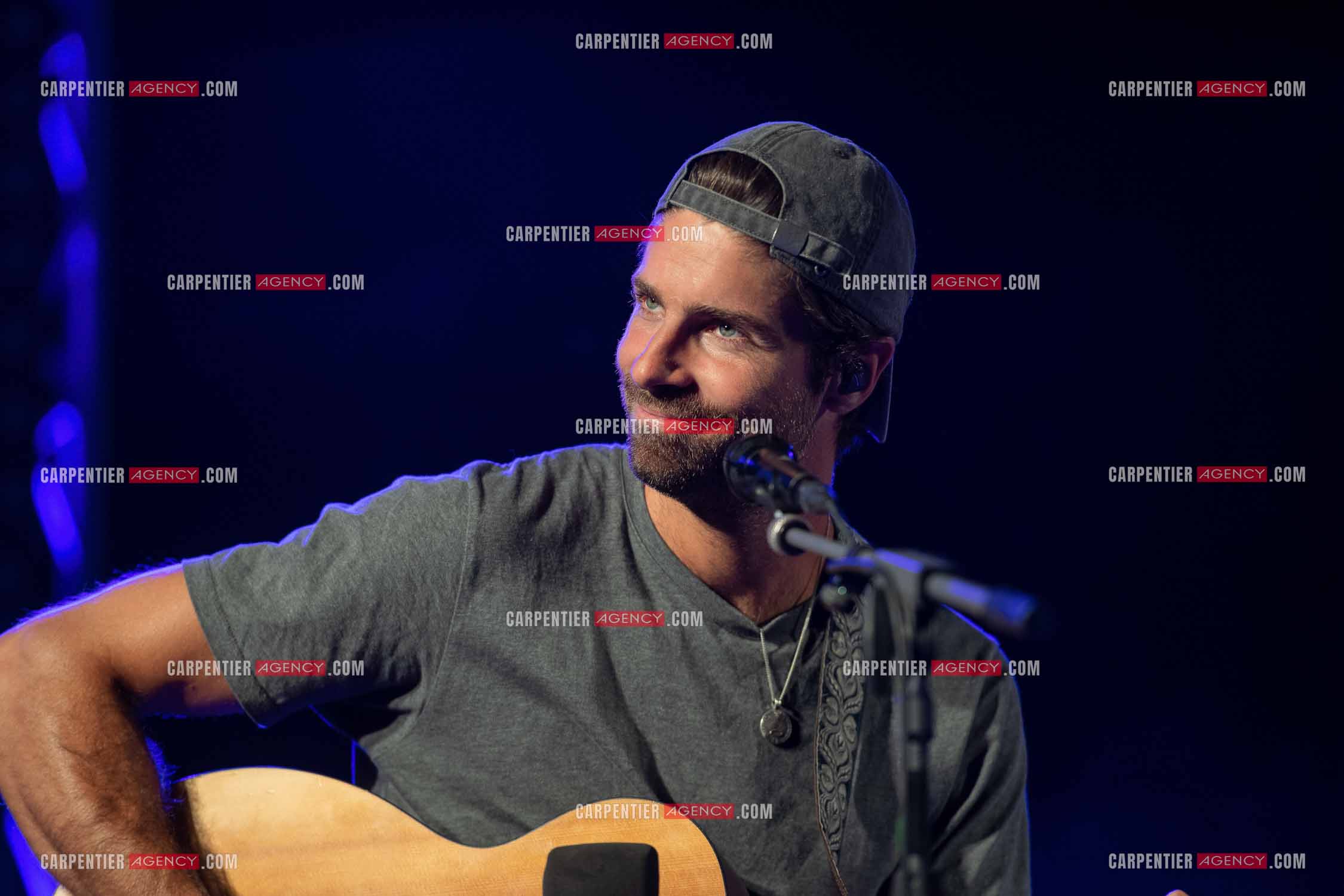 Le chanteur Tom Leeb en live à l'Auditorium du Parc St Vincent à Carqueiranne.      ( Exclusif )