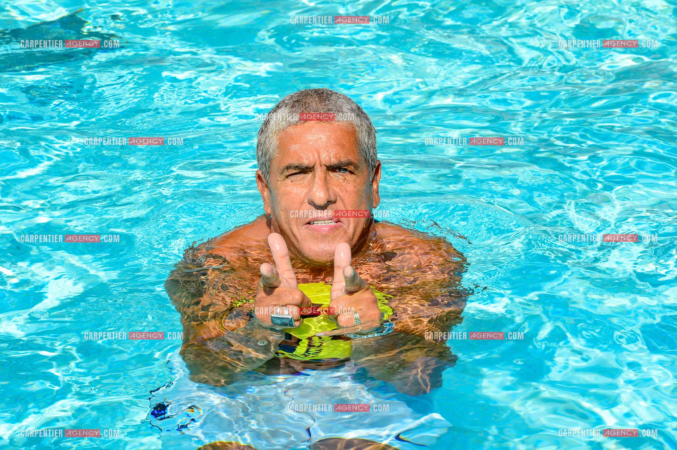 L'acteur Samy Naceri en vacances a St Tropez.  ( Exclusif )