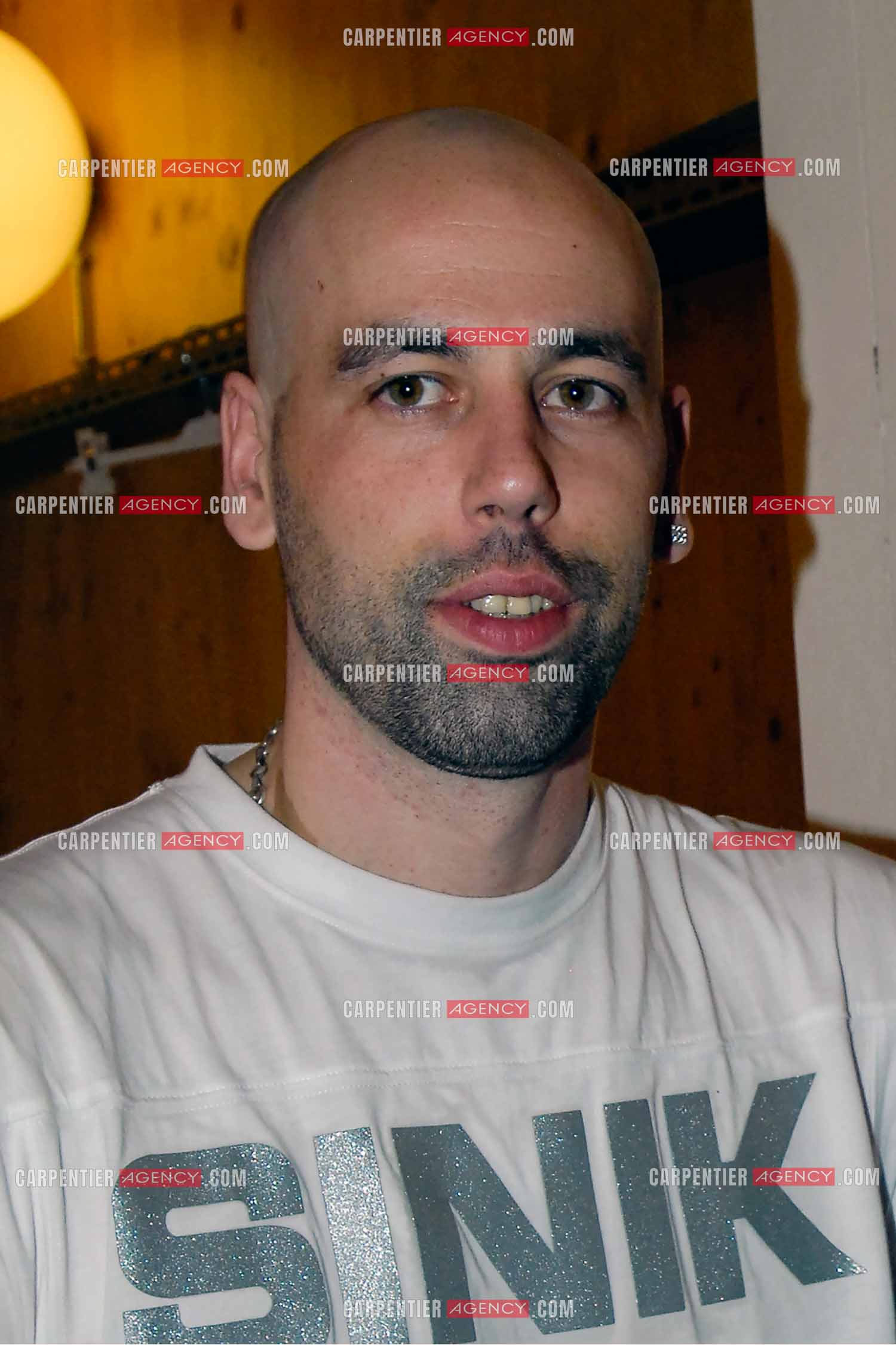 Le rappeur Sinik en concert au Zénith de Paris.   ( Exclusif ).