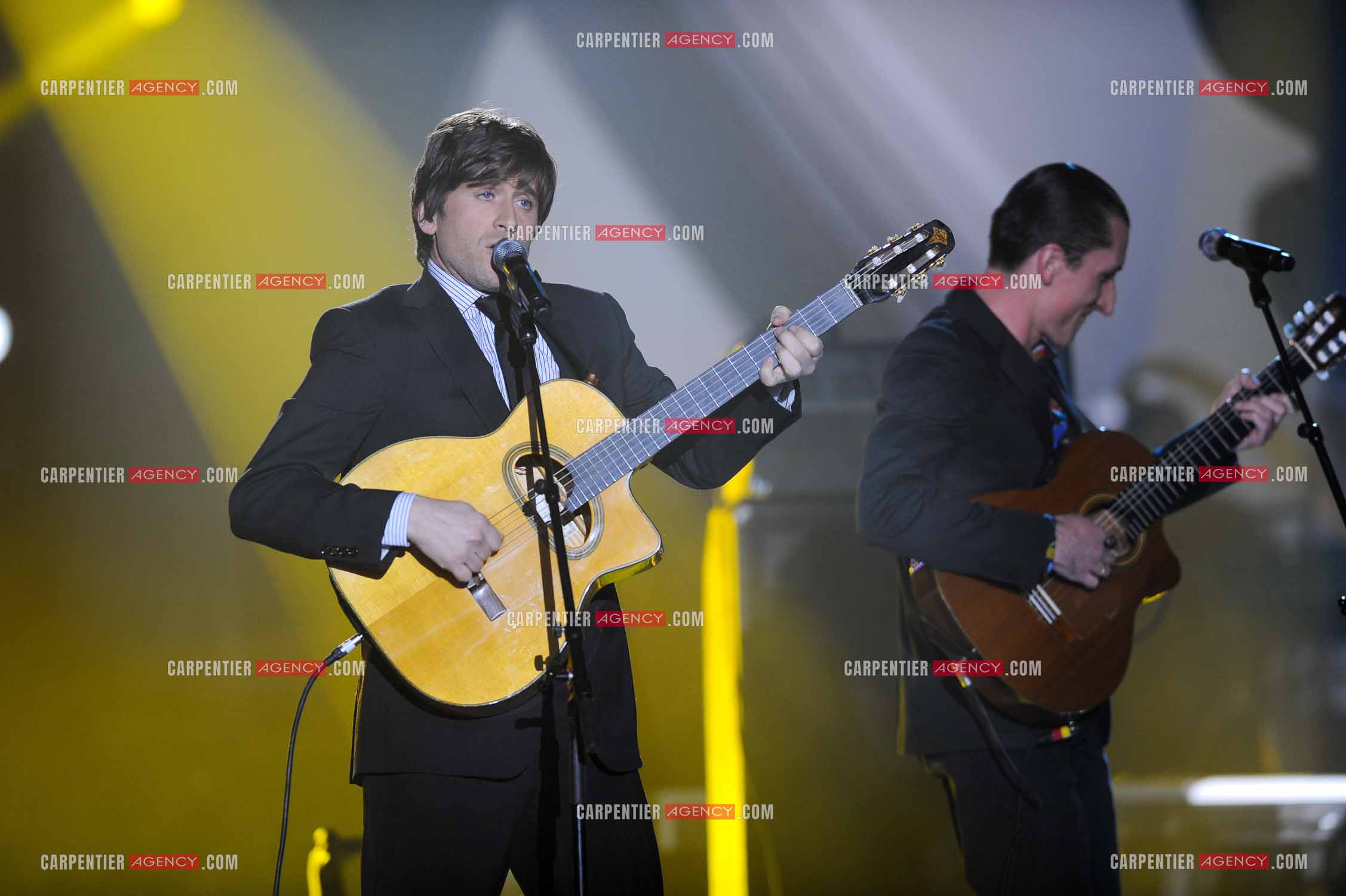 Le chanteur Thomas Dutronc en concert au Zénith de Paris pour le concert “SOL EN SI“ au profit du SIDA.
