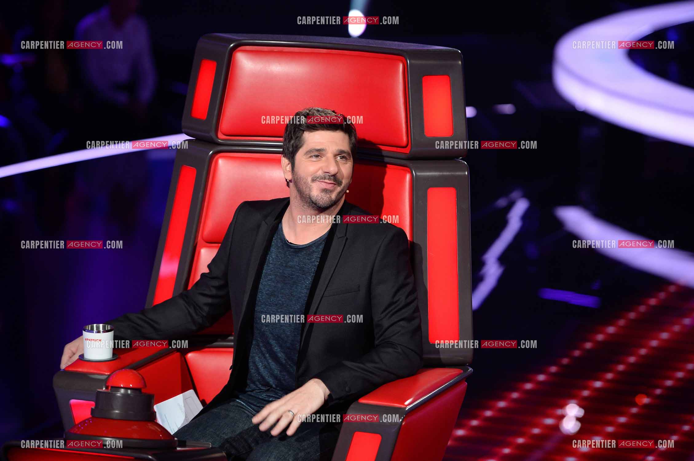 Saison 3 de l'émission The Voice Kids en 2015. Le coach Patrick Fiori.            ( Exclusif )