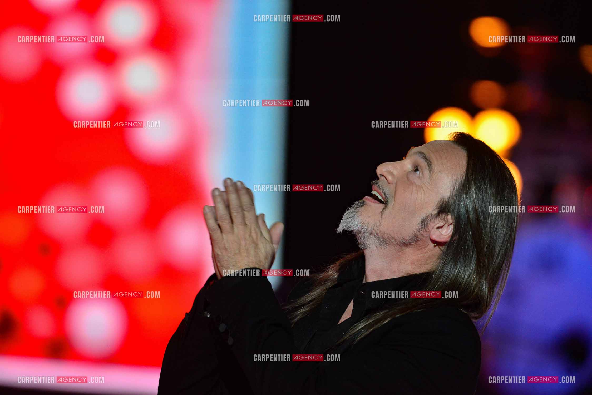 Saison 3 de l'émission The Voice. Le coach Florent Pagny.           ( Exclusif )