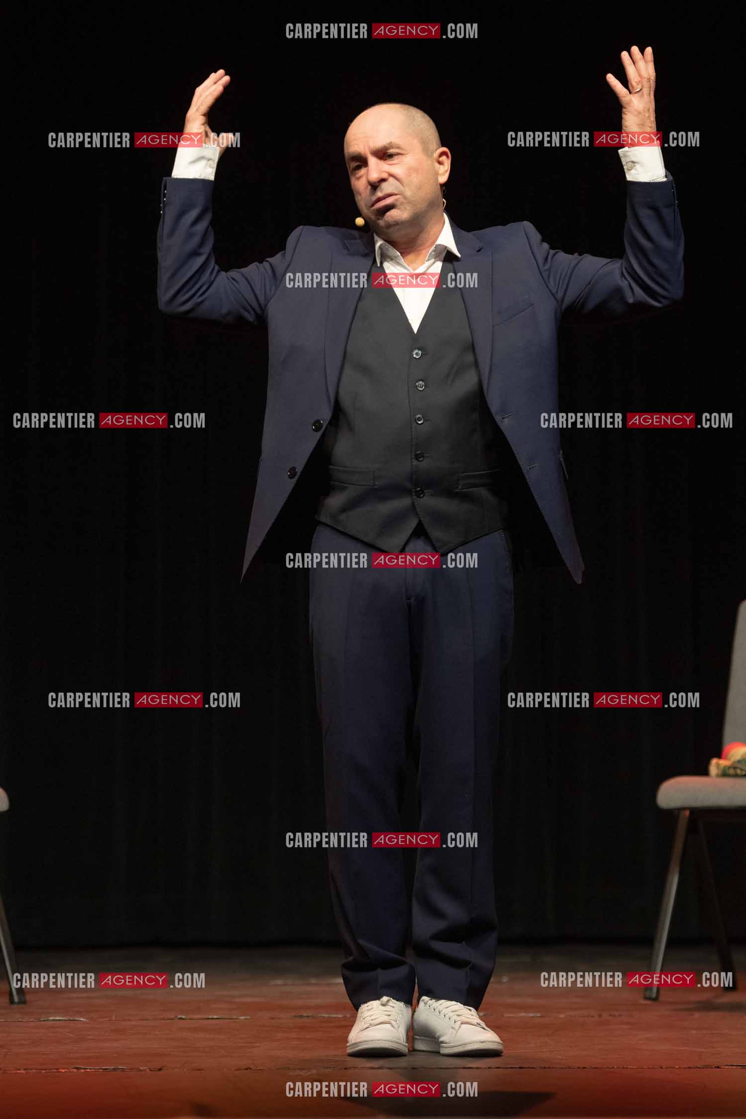 L'humoriste Yves Pujol en spectacle.         ( Exclusif )