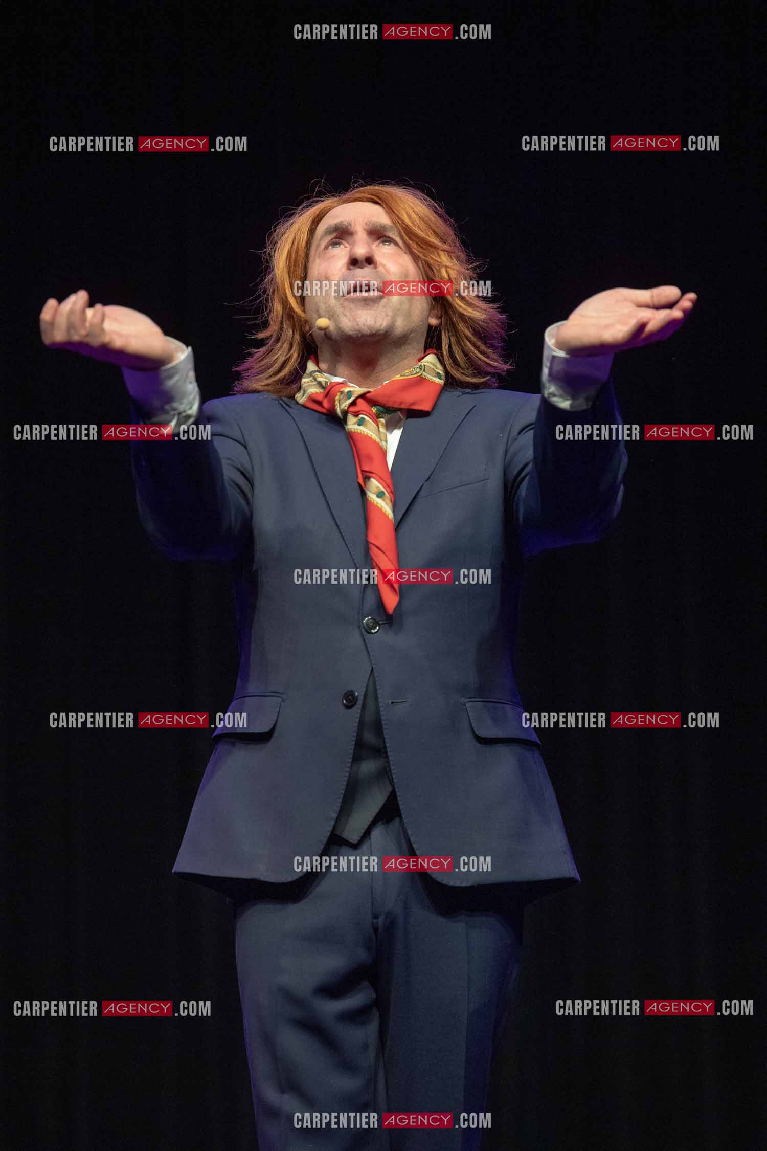 L'humoriste Yves Pujol en spectacle.         ( Exclusif )