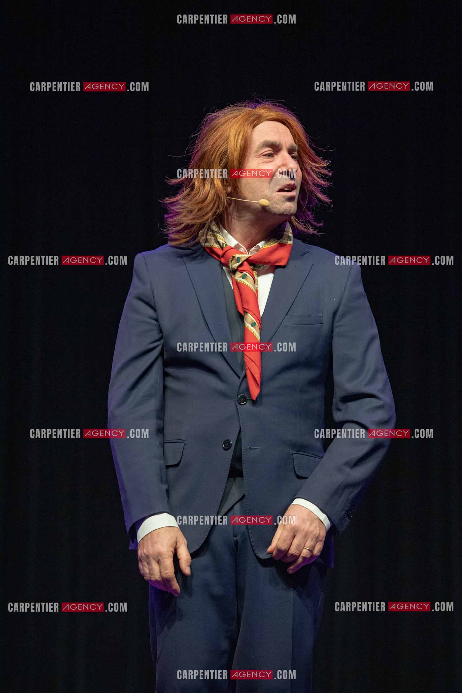 L'humoriste Yves Pujol en spectacle.         ( Exclusif )