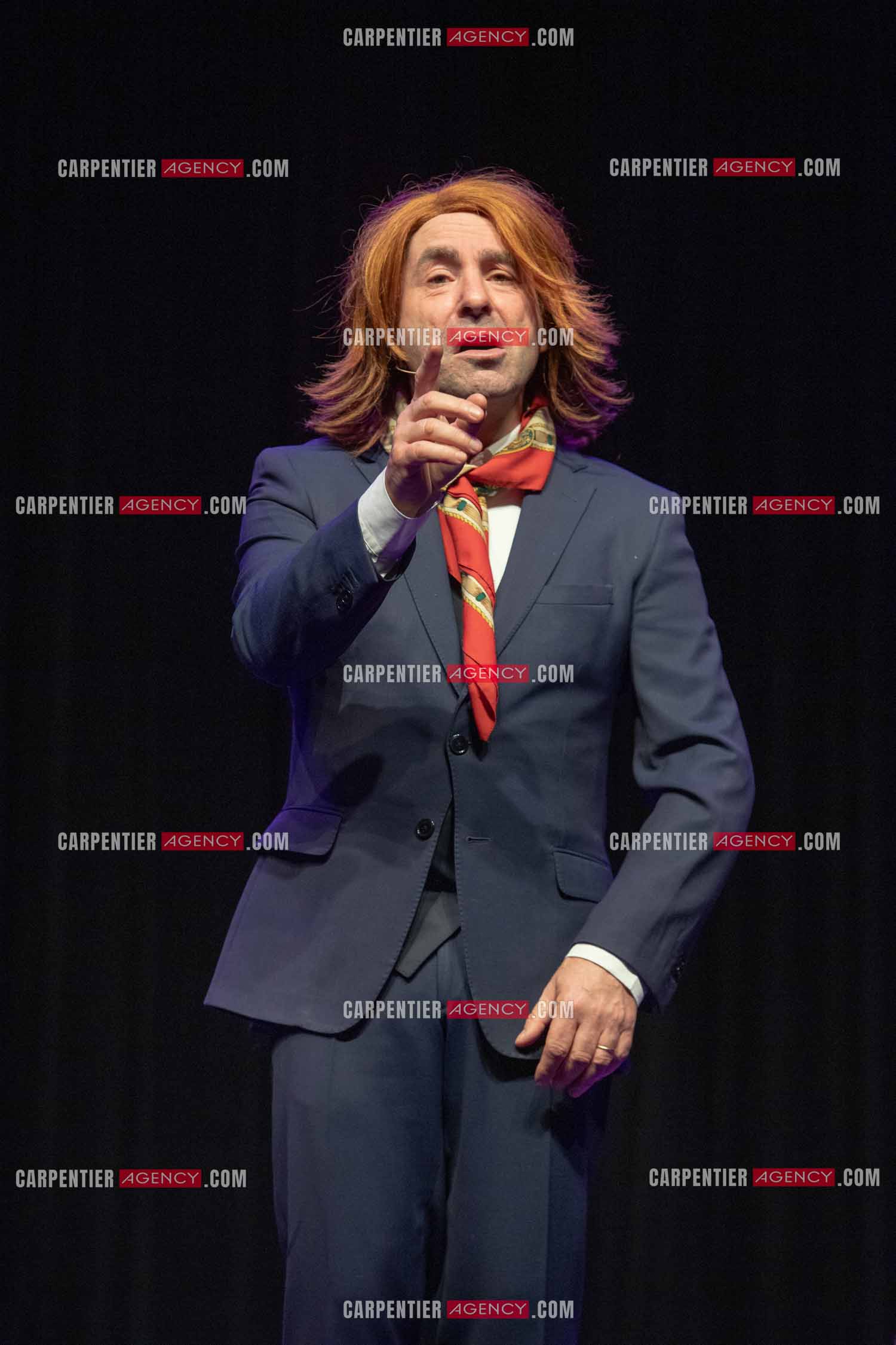 L'humoriste Yves Pujol en spectacle.         ( Exclusif )