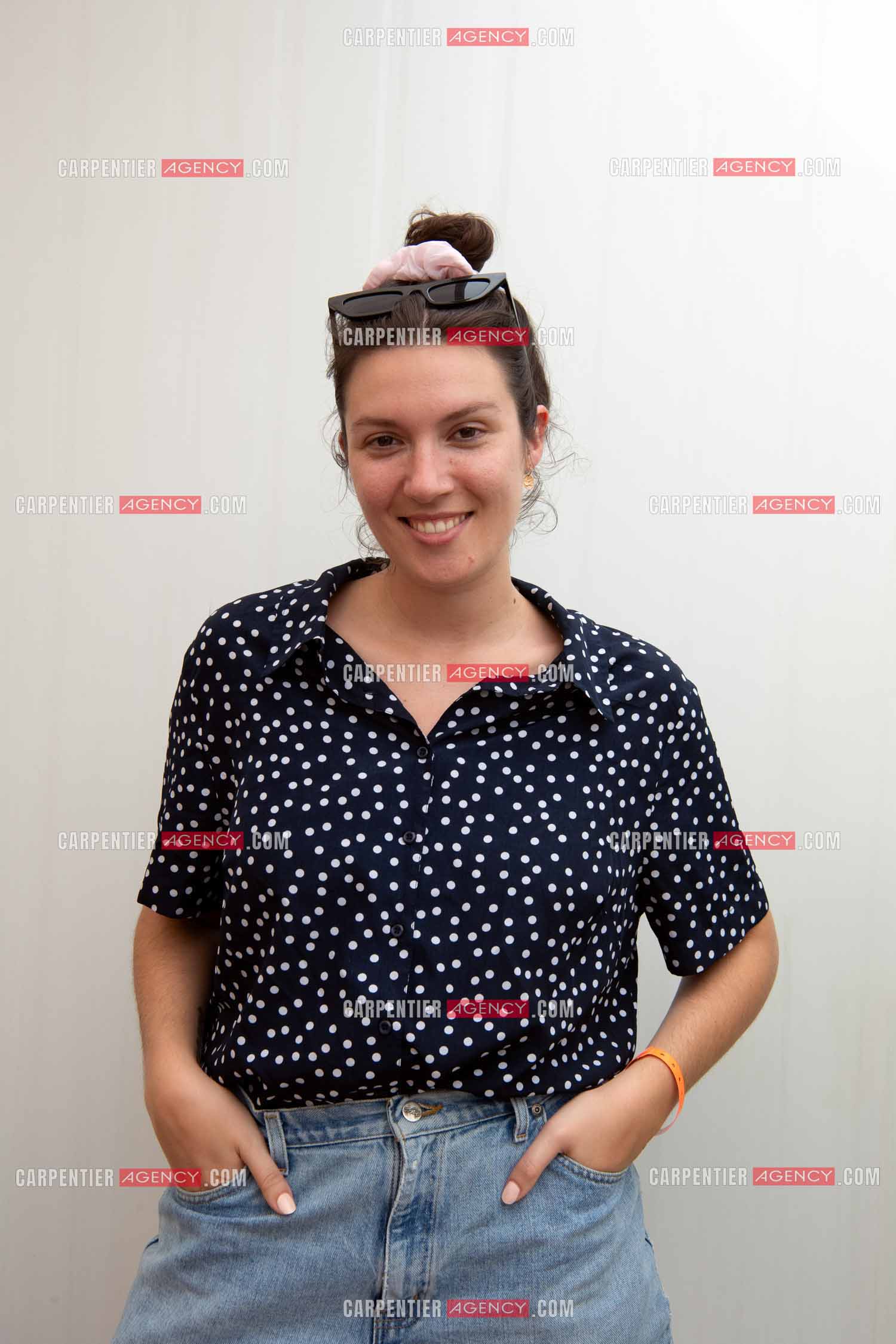 Les gagnants de la saison 2021 de The voice en tournée d'été. La chanteuse Louise Mambell.    ( Exclusif )